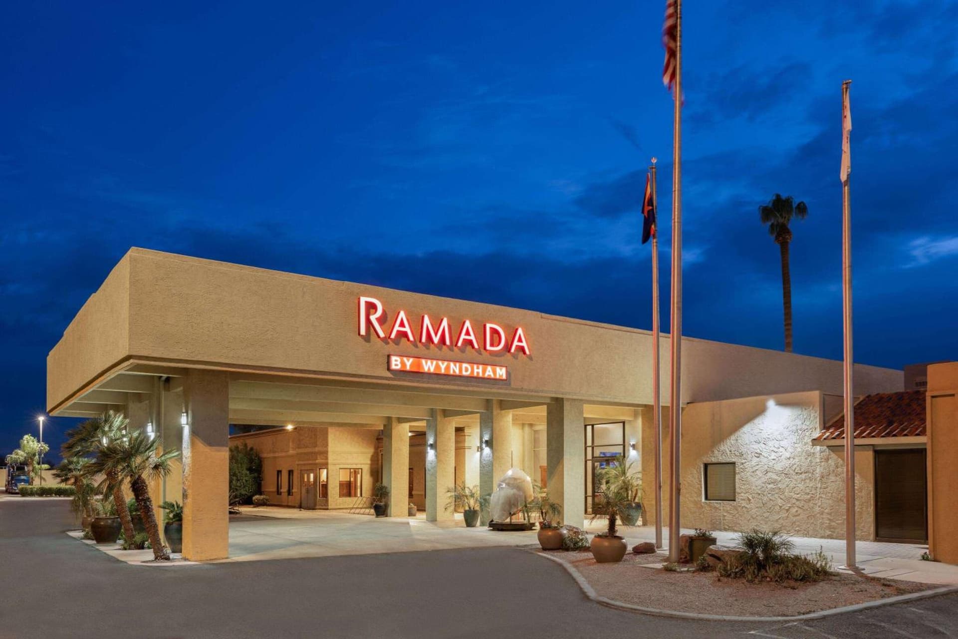 Ramada by Wyndham Tucson property views in Tucson, AZ — gallery photo 3