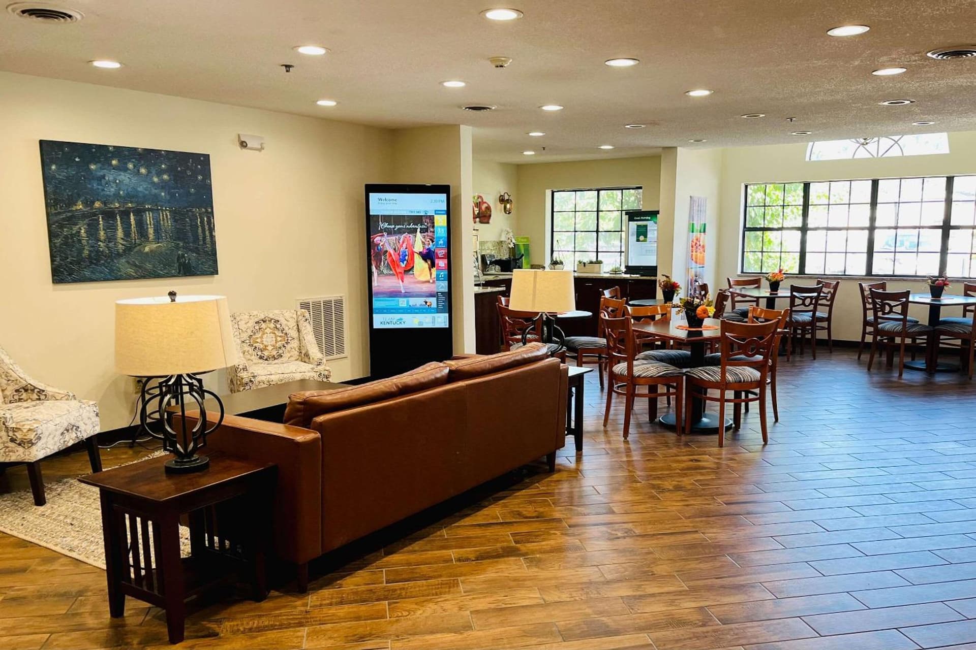 Quality Inn & Suites Prestonsburg next to Mountain Arts Center property views in Prestonsburg, KY — gallery photo 3