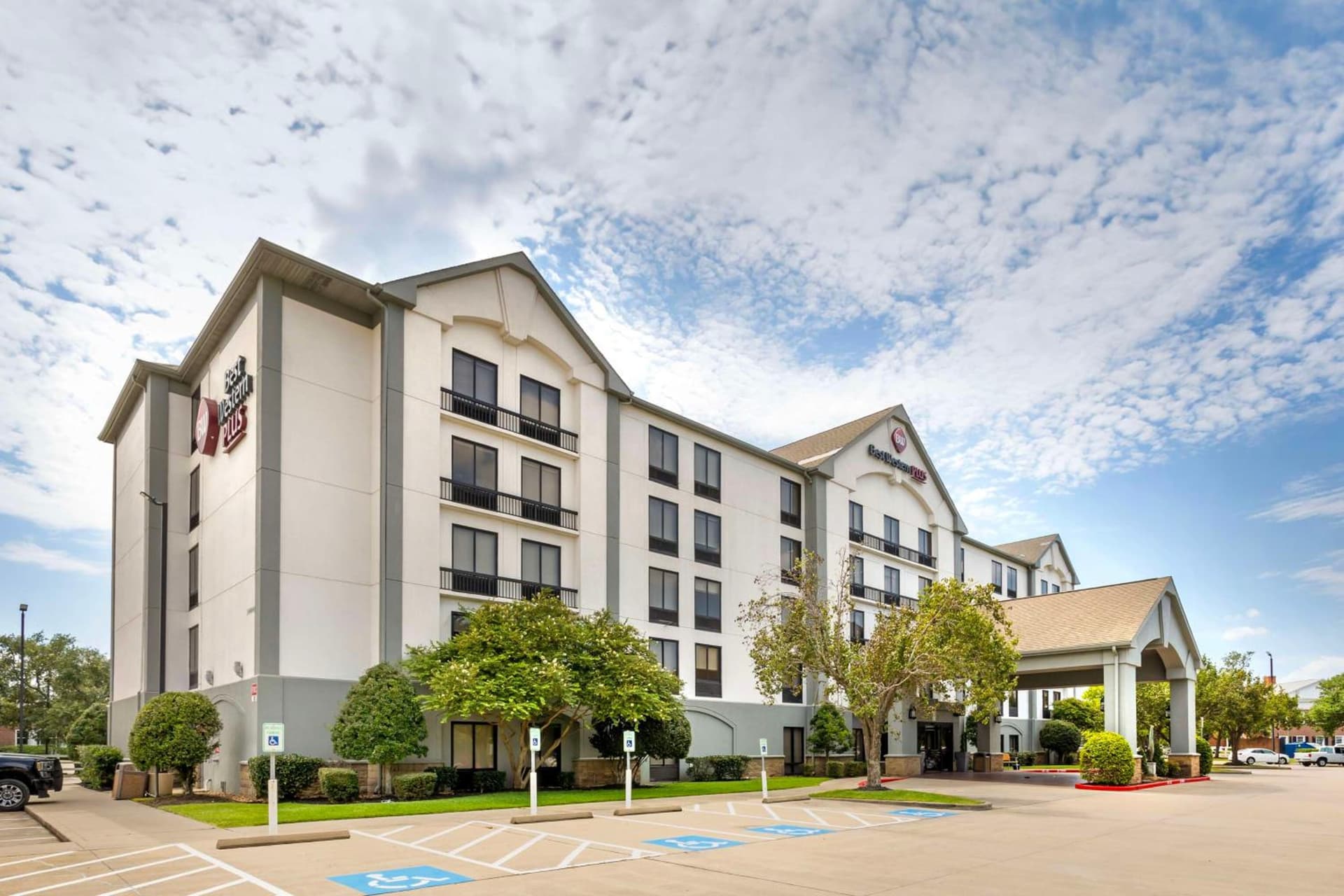 Best Western Plus Sugar Land-Stafford exterior or lobby in Sugar Land, TX — main listing photo