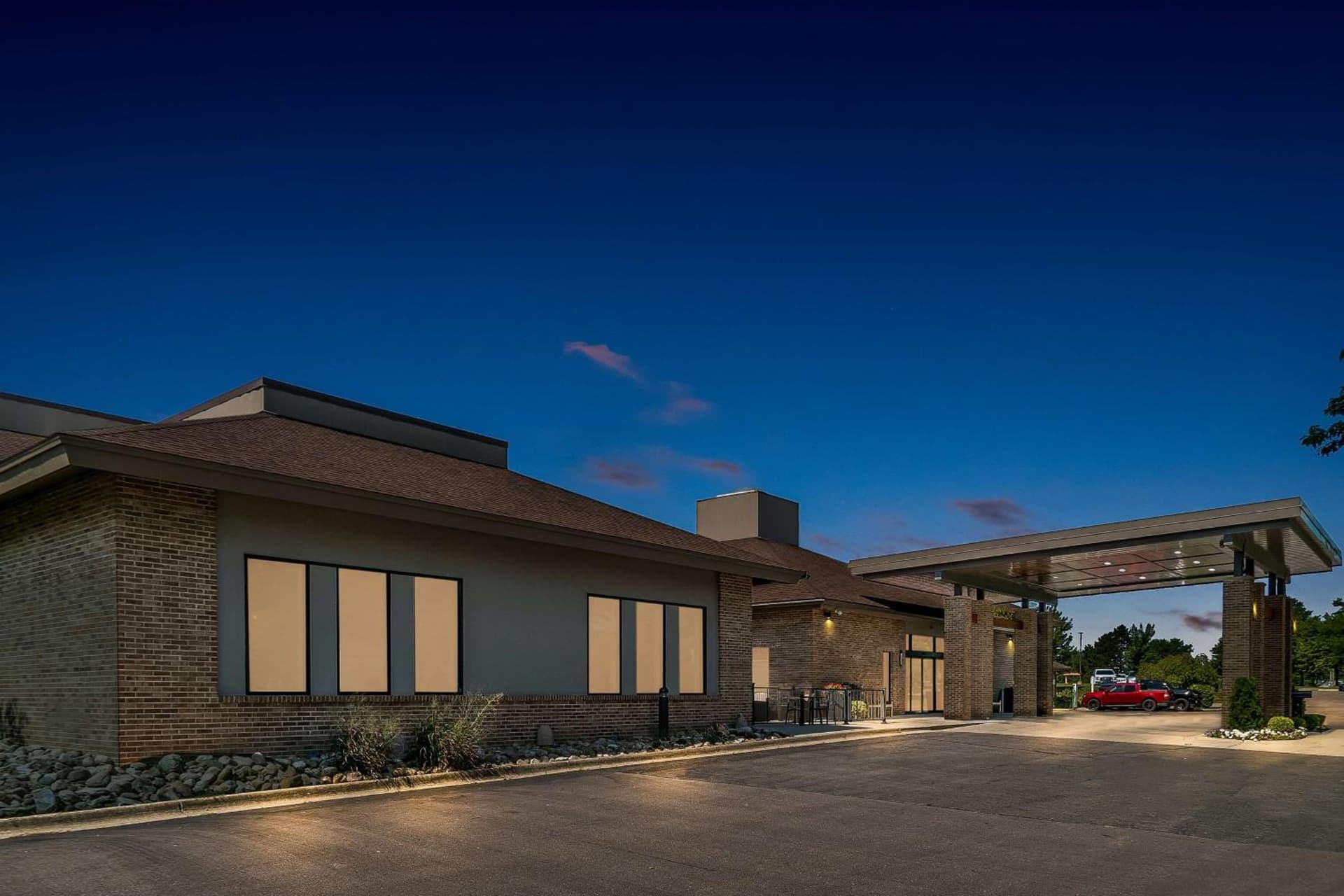 Best Western Okemos/East Lansing Hotel & Suites exterior or lobby in Okemos, MI — main listing photo