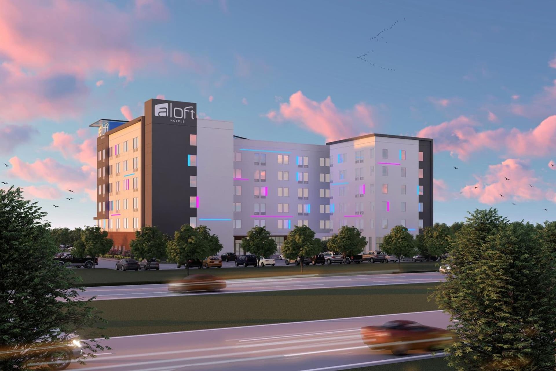 Aloft by Marriott DFW Airport North interior in Irving, TX — gallery photo 2