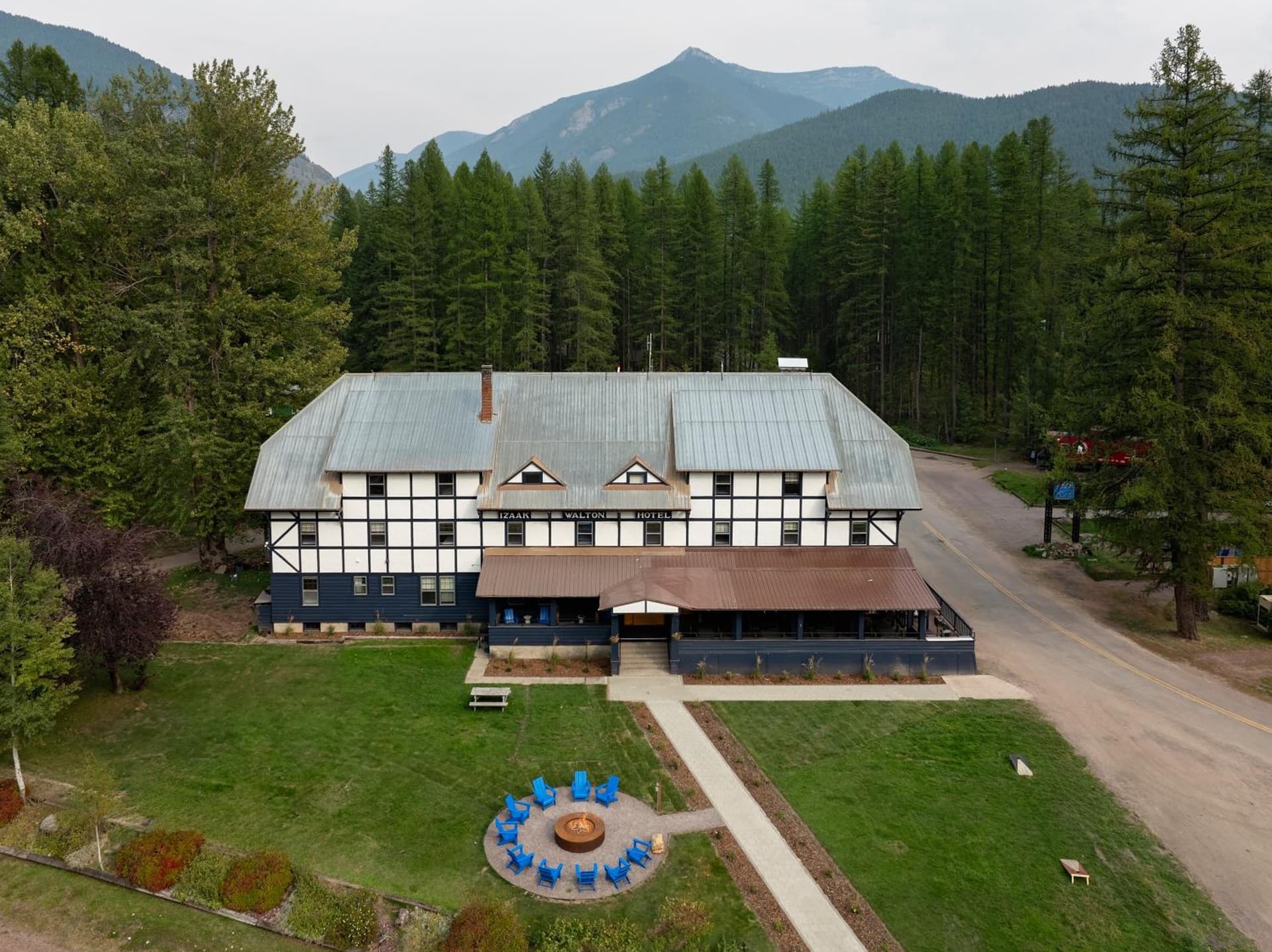 LOGE Glacier property views in Essex, MT — gallery photo 3
