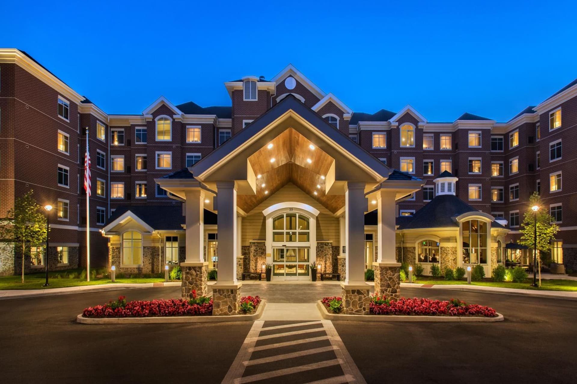 Inn at Bellefield Residence Inn by Marriott property views in Hyde Park, NY — gallery photo 3