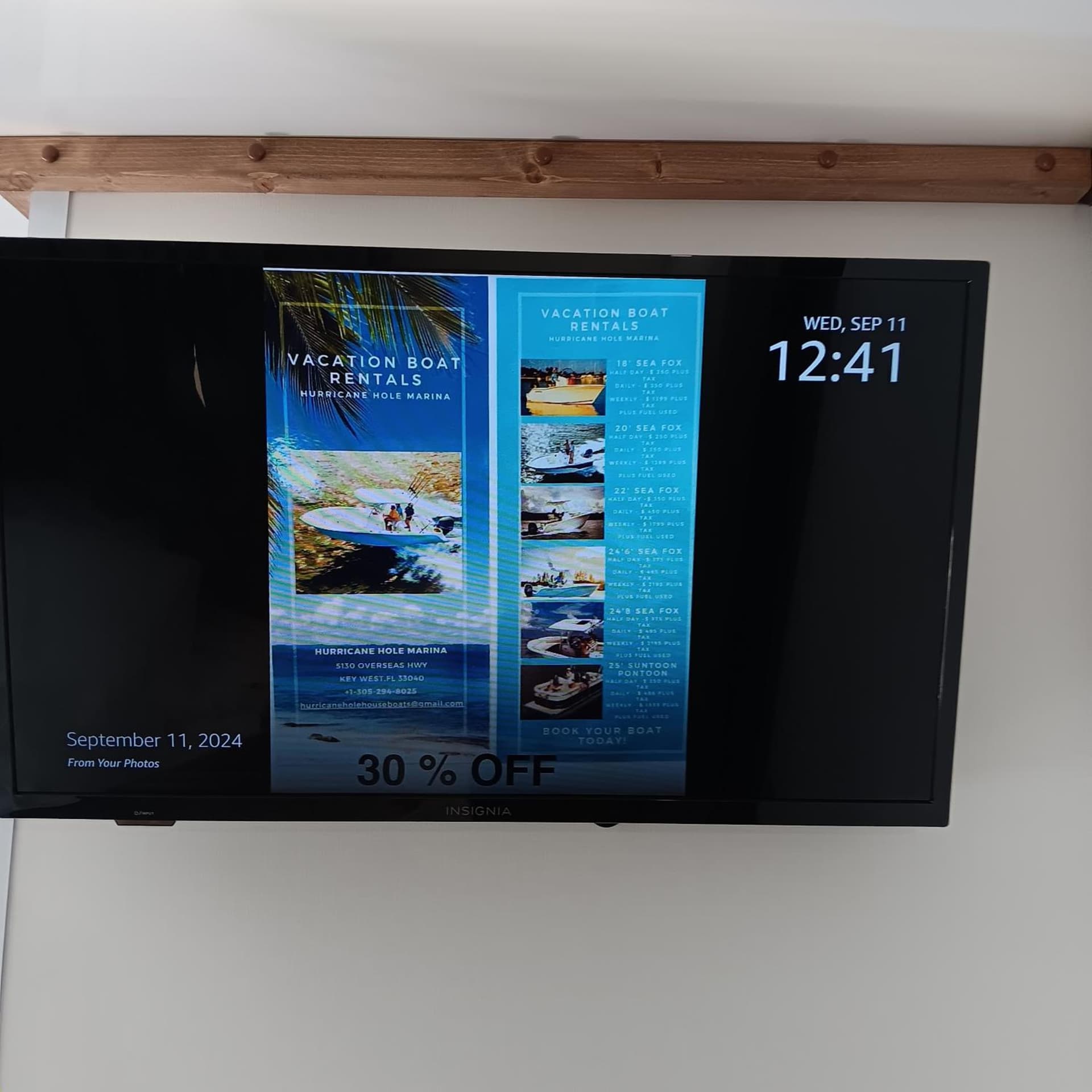 Aqua Lodges At Hurricane Hole Marina property views in Key West, FL — gallery photo 3