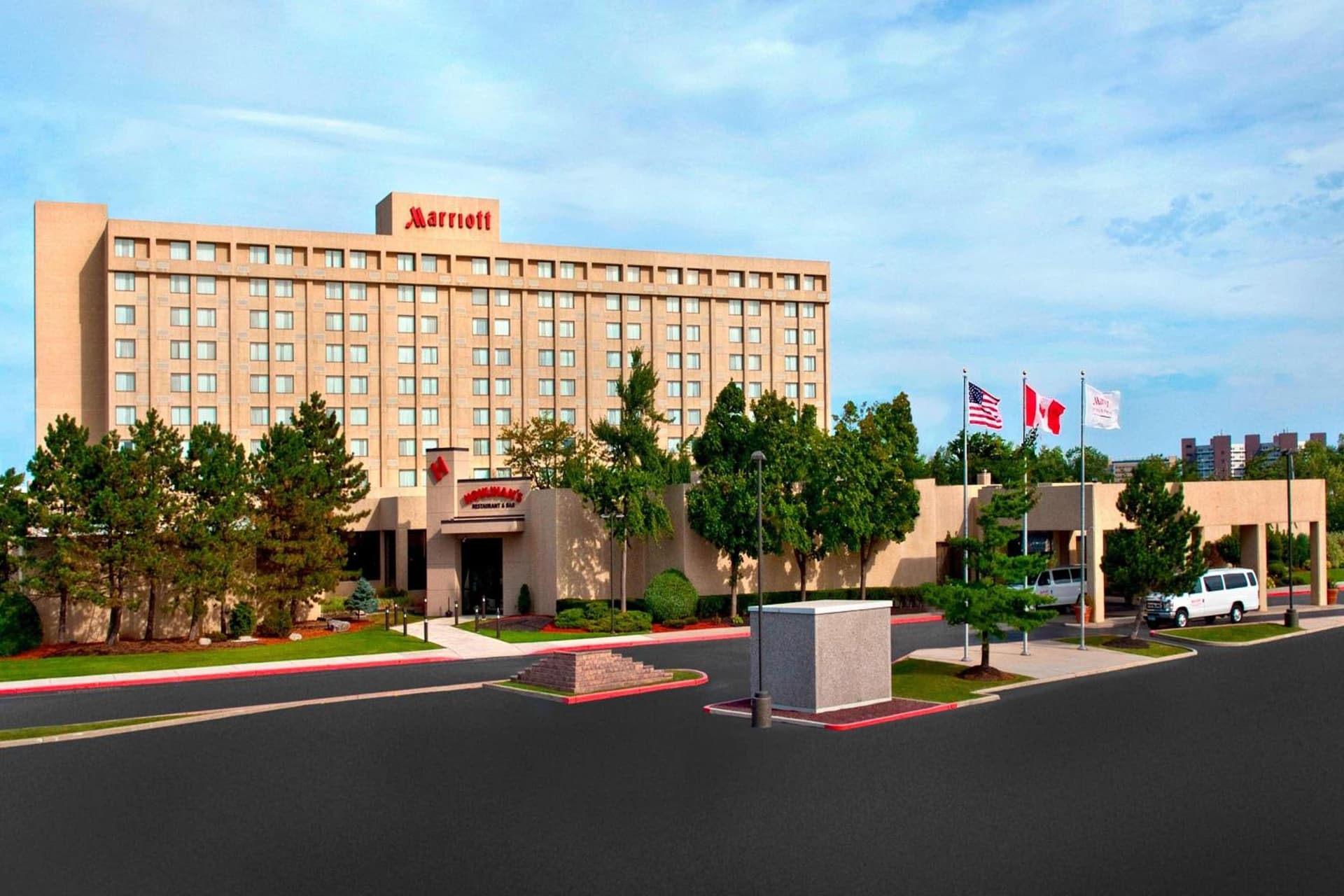 Buffalo Marriott Niagara featured exterior or lobby in Amherst, NY — similar hotel