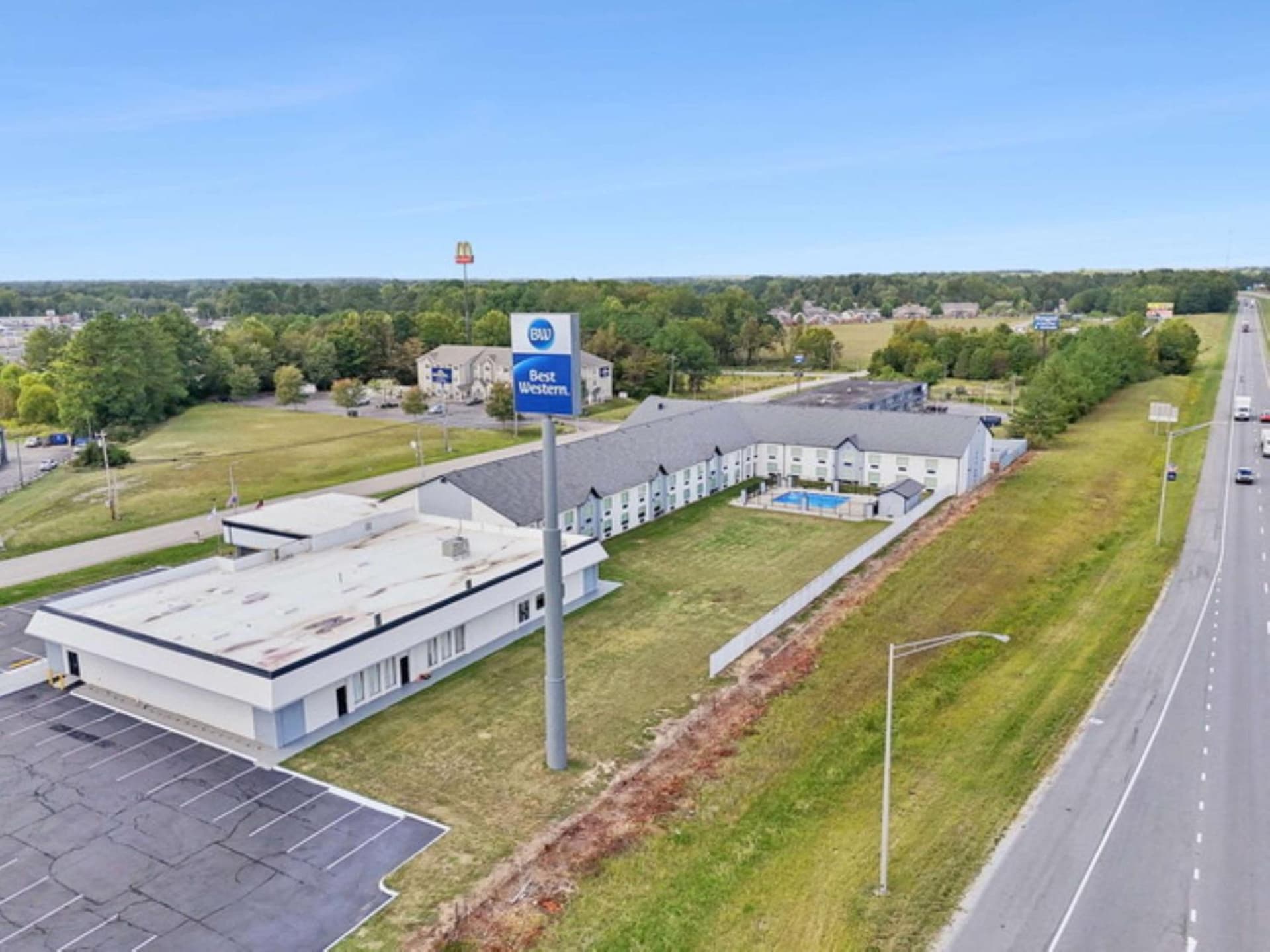 Best Western Manchester property views in Manchester, TN — gallery photo 3