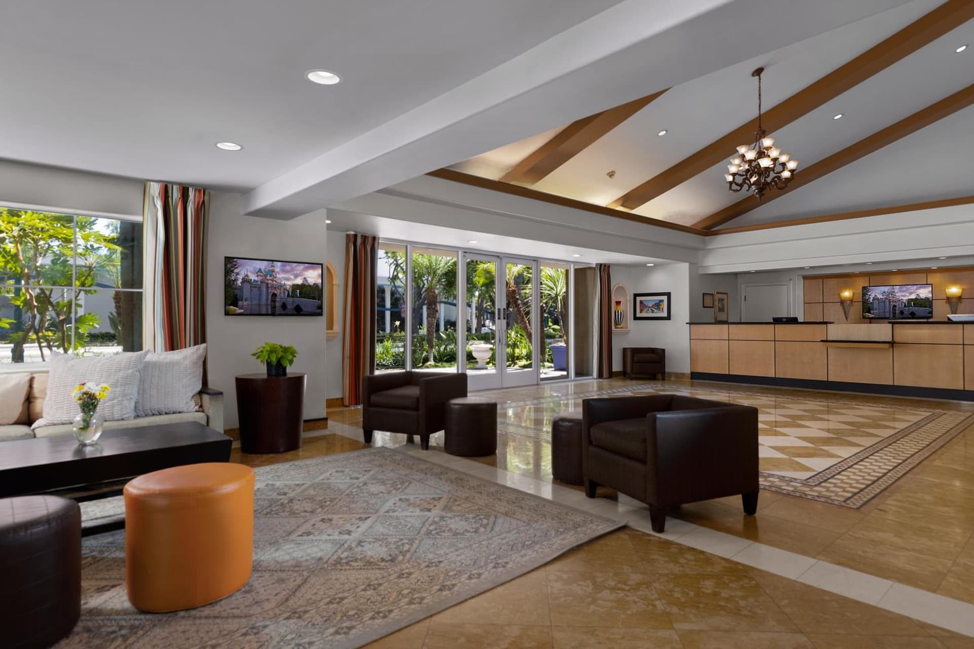 Anaheim Portofino Inn & Suites property views in Anaheim, CA — gallery photo 3