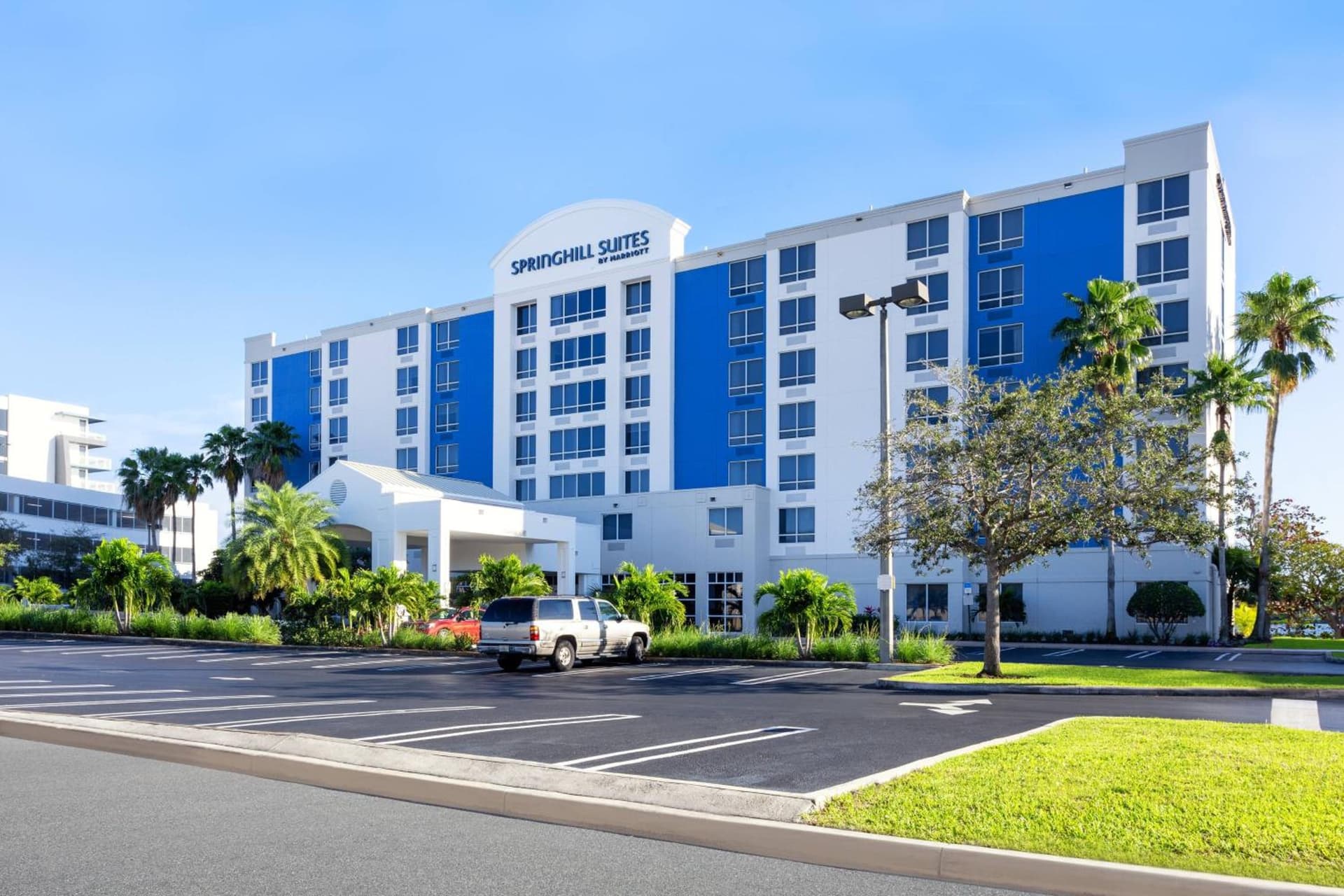SpringHill Suites by Marriott Miami Airport South Blue Lagoon Area exterior or lobby in Miami, FL — main listing photo