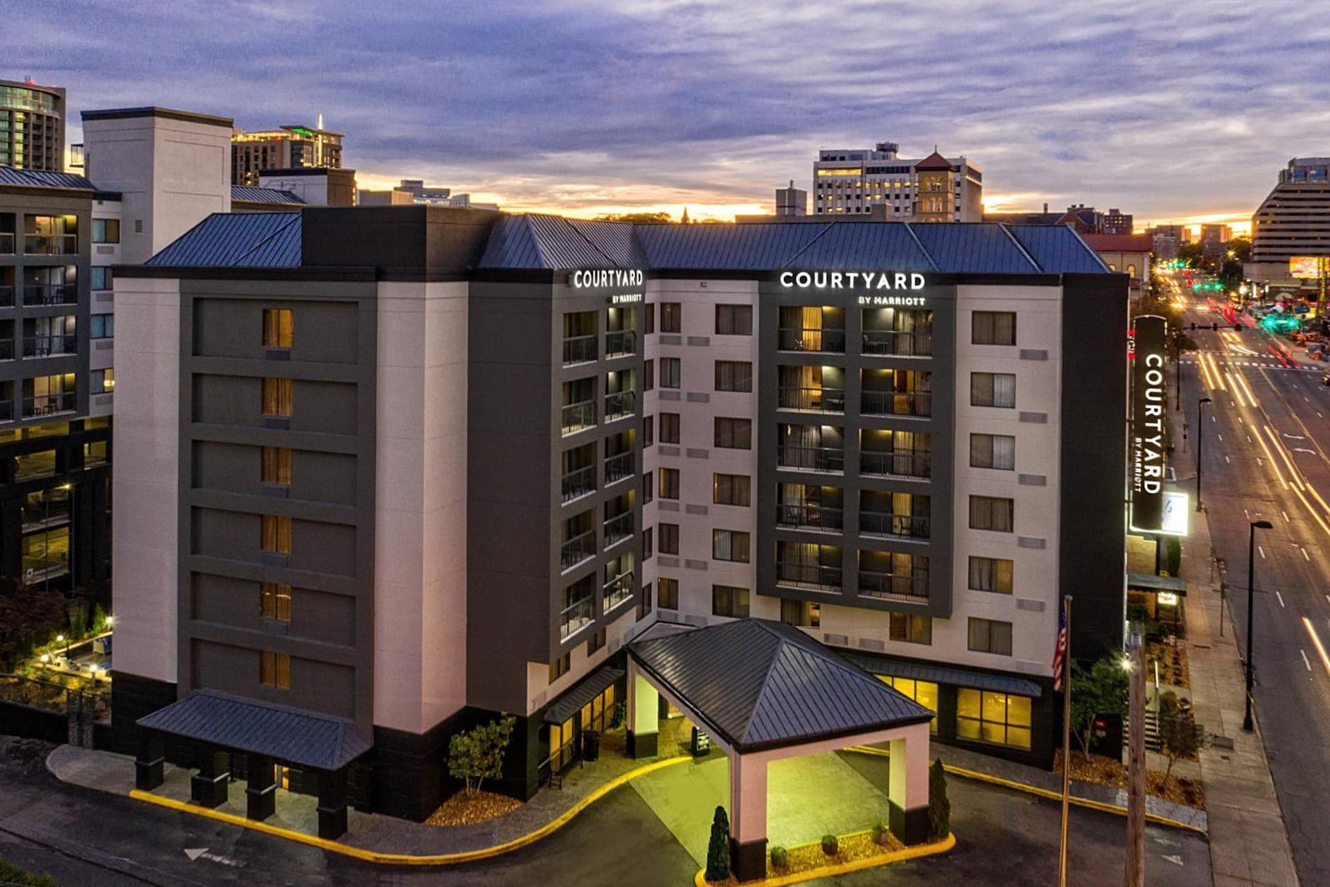 Courtyard by Marriott Nashville Vanderbilt West End featured exterior or lobby in Nashville, TN — similar hotel