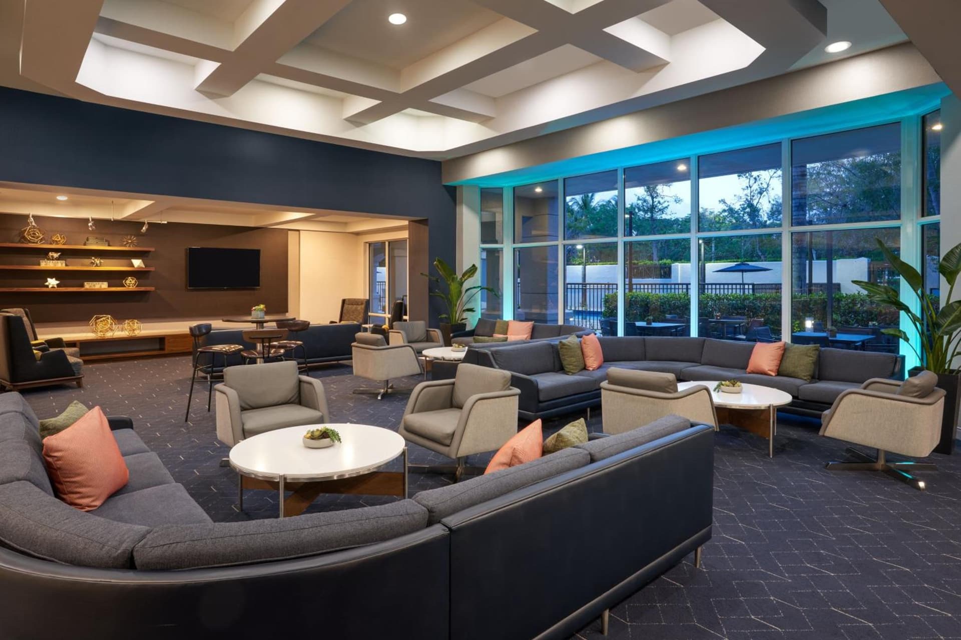 Courtyard by Marriott Fort Lauderdale Weston property views in Weston, FL — gallery photo 3