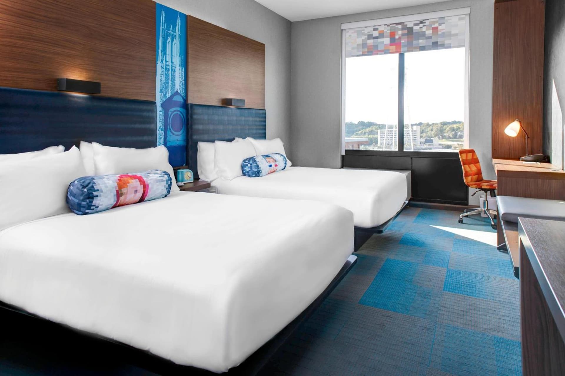 Aloft by Marriott Durham Downtown property views in Durham, NC — gallery photo 3