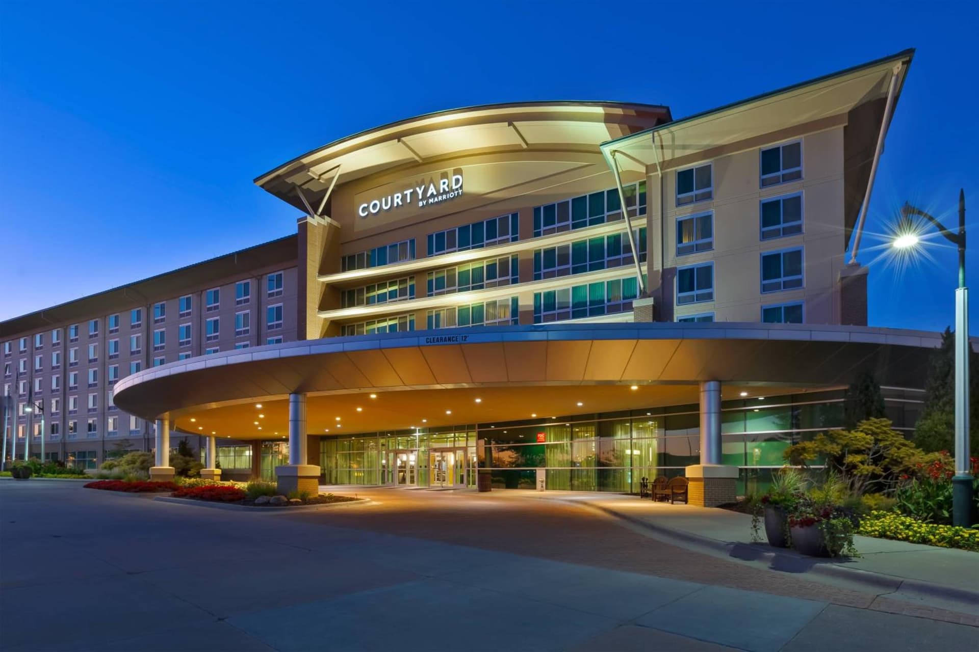 Courtyard Omaha La Vista featured exterior or lobby in La Vista, NE — similar hotel