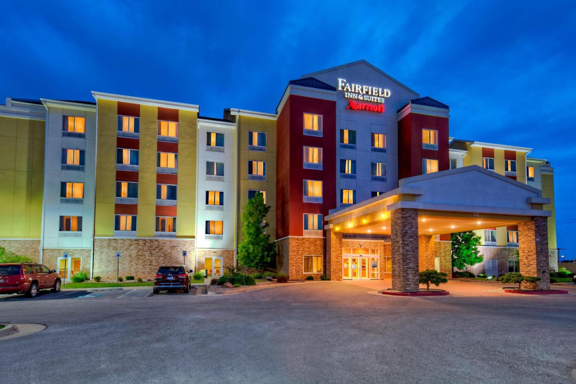 Fairfield Inn and Suites by Marriott Oklahoma City Airport featured exterior or lobby in Oklahoma City, OK — similar hotel