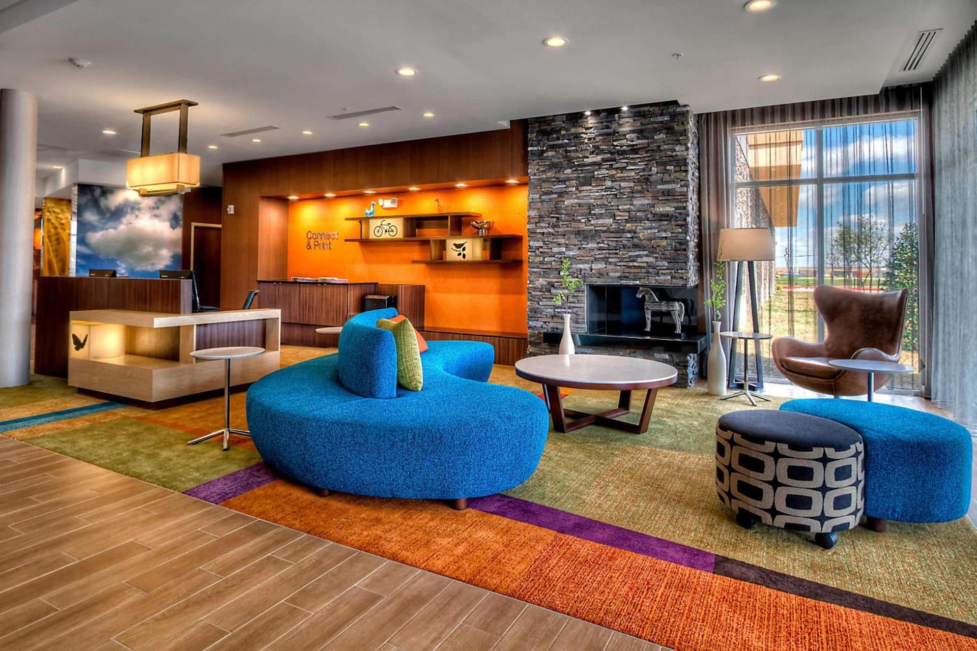 Fairfield Inn and Suites Oklahoma City Yukon interior in Yukon, OK — gallery photo 2