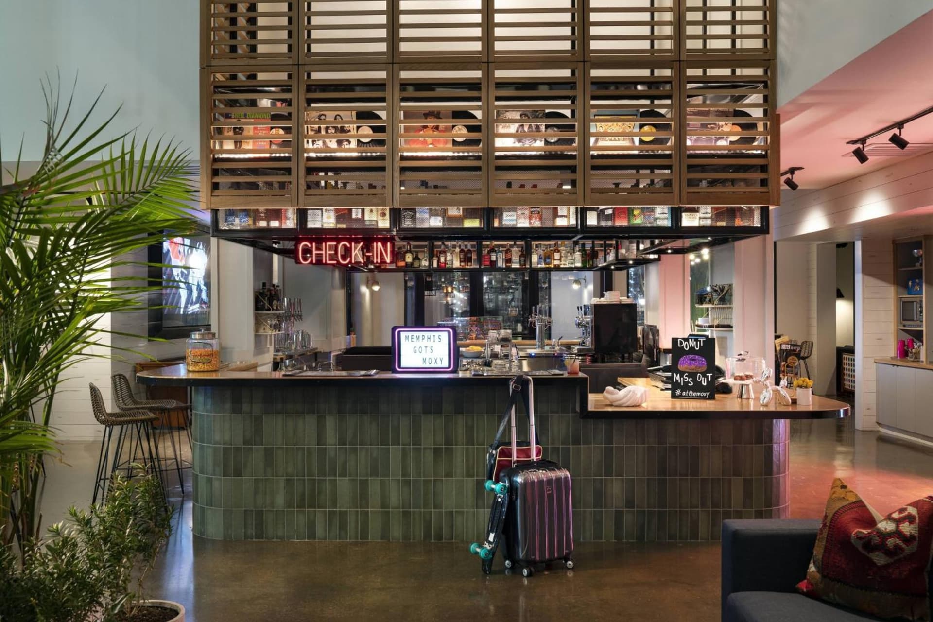 MOXY Memphis Downtown interior in Memphis, TN — gallery photo 2