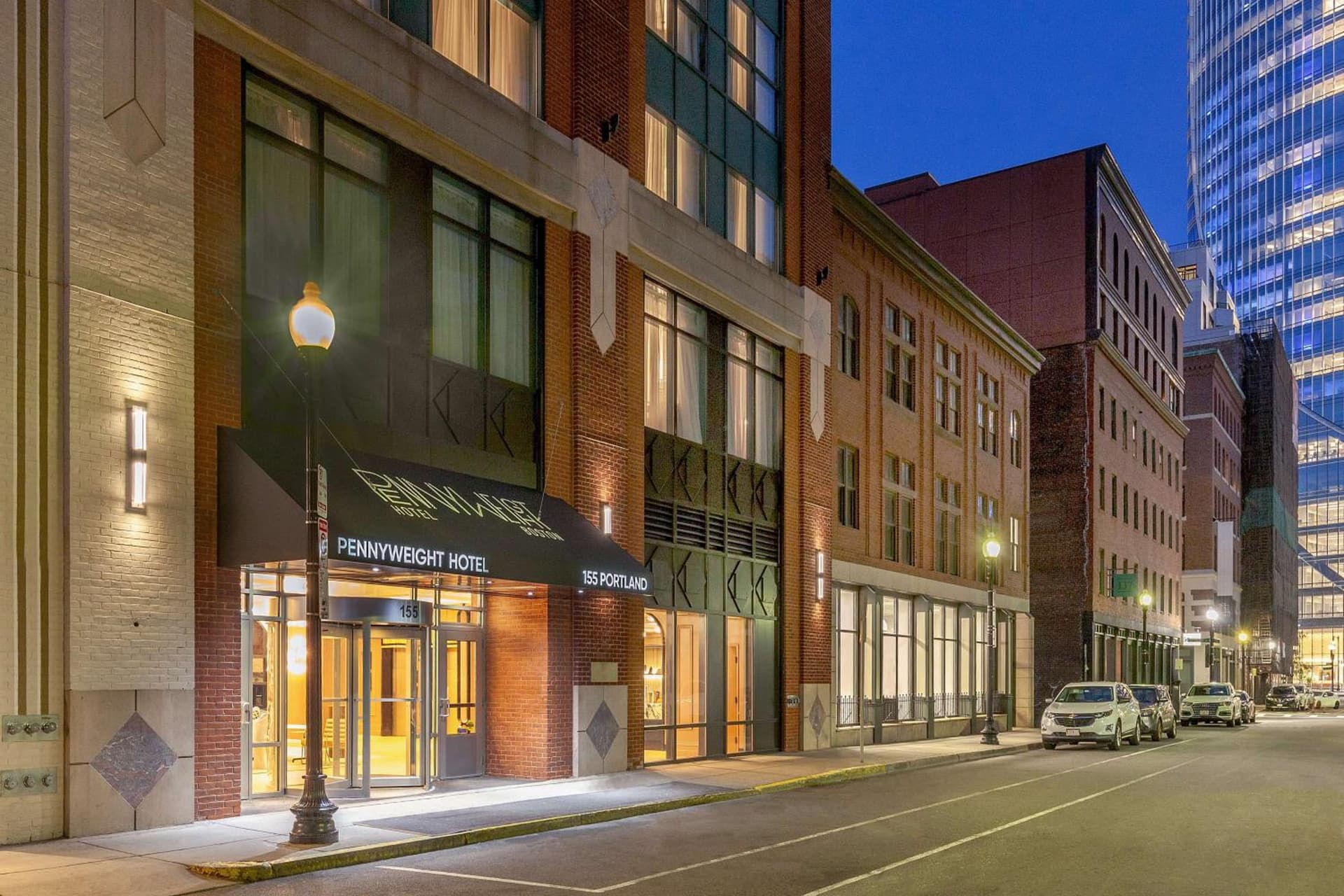 Pennyweight Hotel Boston, Curio Collection by Hilton interior in Boston, MA — gallery photo 2