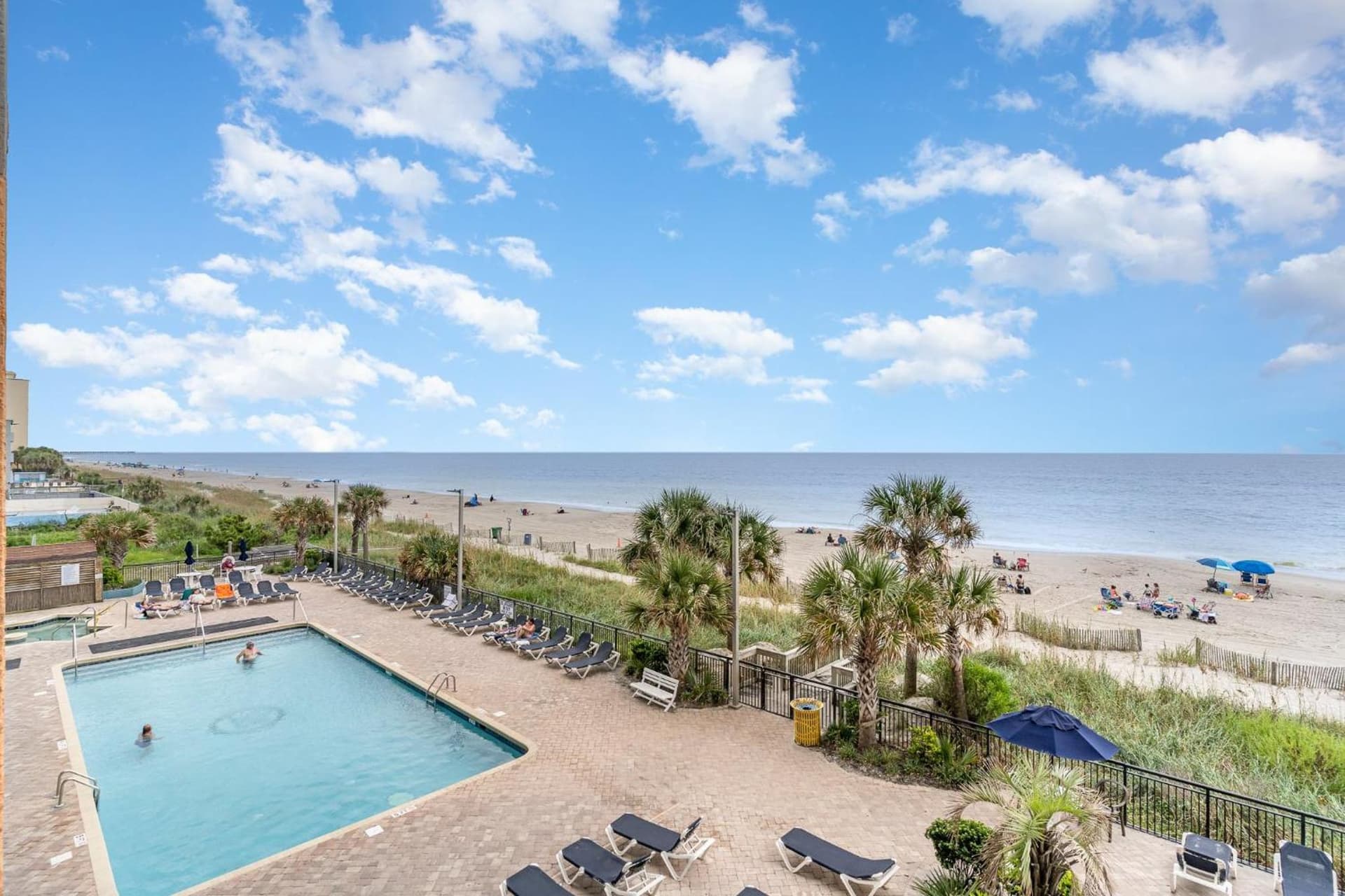 One Bedroom King Suite with Oceanfront Views! Landmark 333 property views in Myrtle Beach, SC — gallery photo 3
