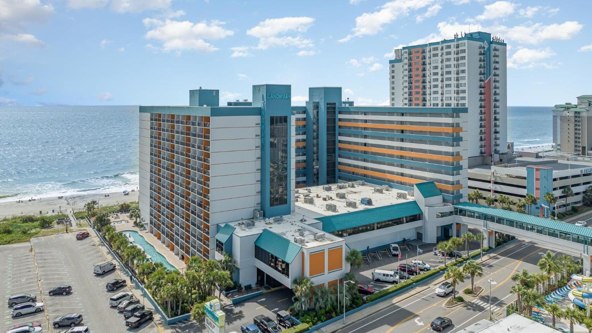 One Bedroom King Suite with Oceanfront Views! Landmark 333 featured exterior or lobby in Myrtle Beach, SC — similar hotel
