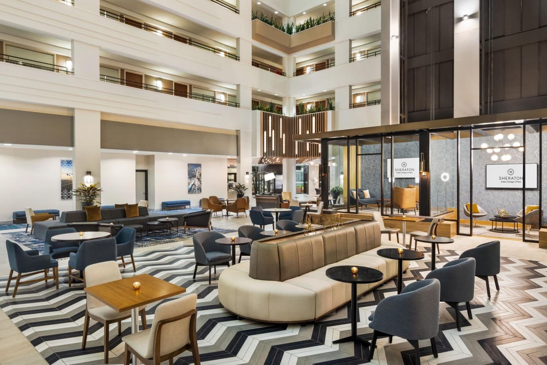 Sheraton Suites Chicago O'Hare interior in Rosemont, IL — gallery photo 2
