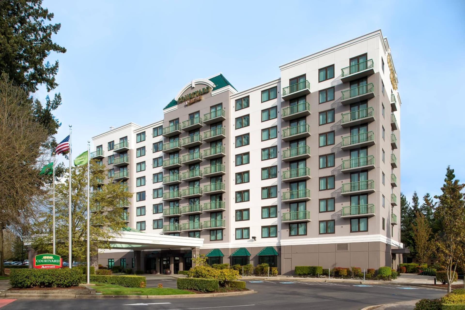 Courtyard by Marriott Seattle Federal Way featured exterior or lobby in Federal Way, WA — similar hotel