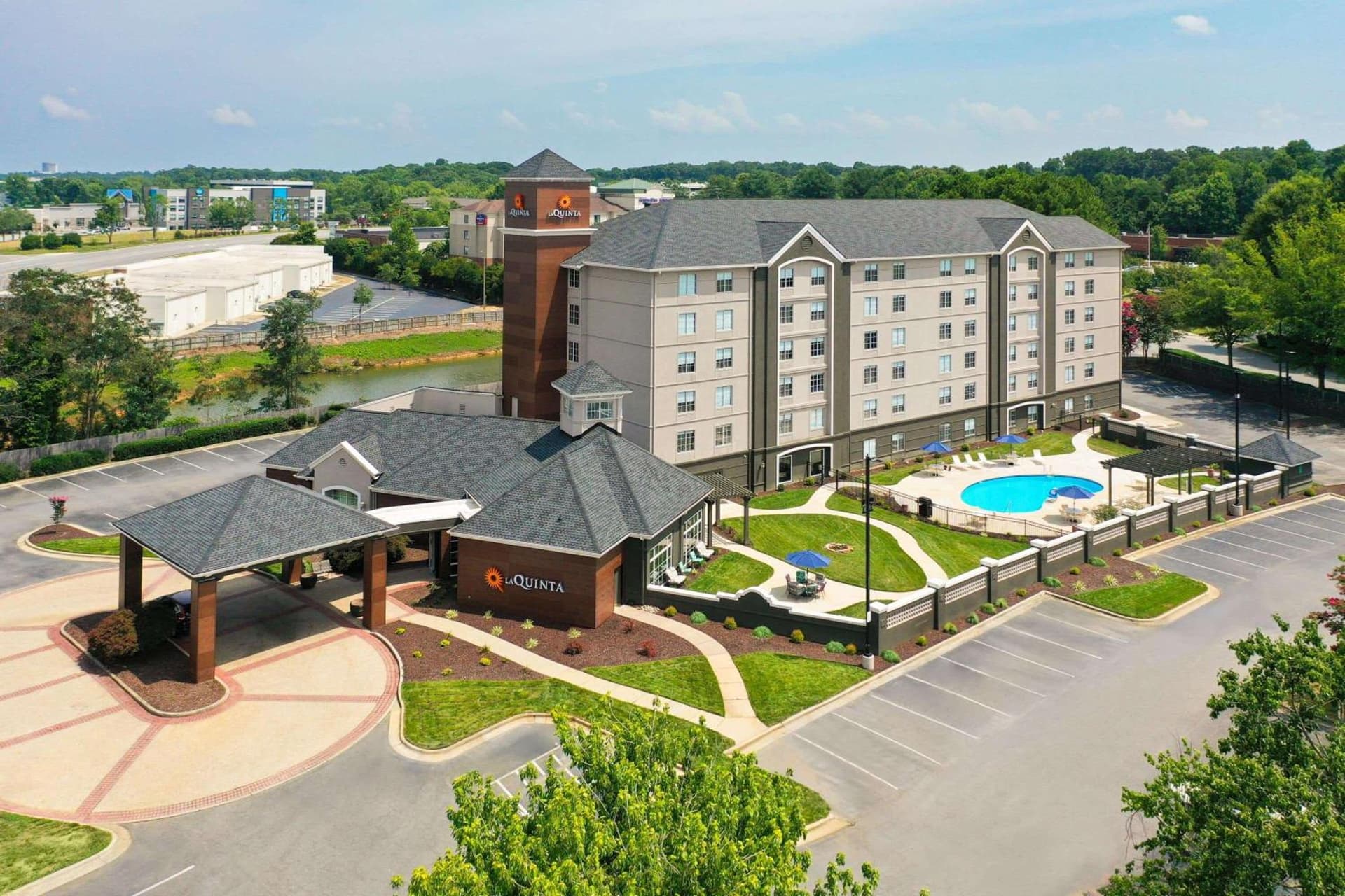 La Quinta by Wyndham Greensboro NC featured exterior or lobby in Greensboro, NC — similar hotel