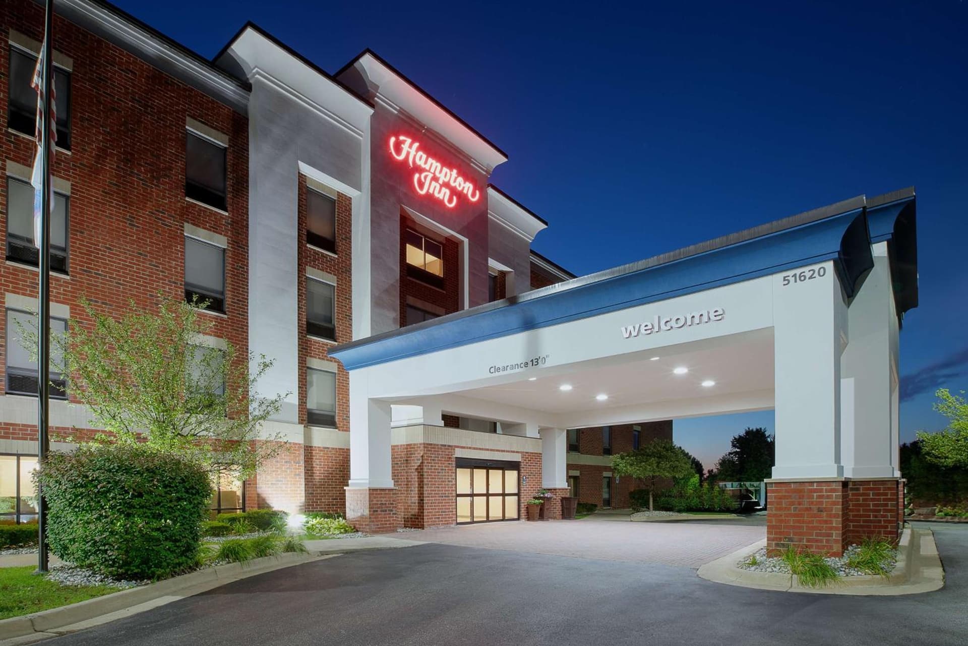 Hampton Inn Detroit - Shelby Township featured exterior or lobby in Shelby, MI — similar hotel