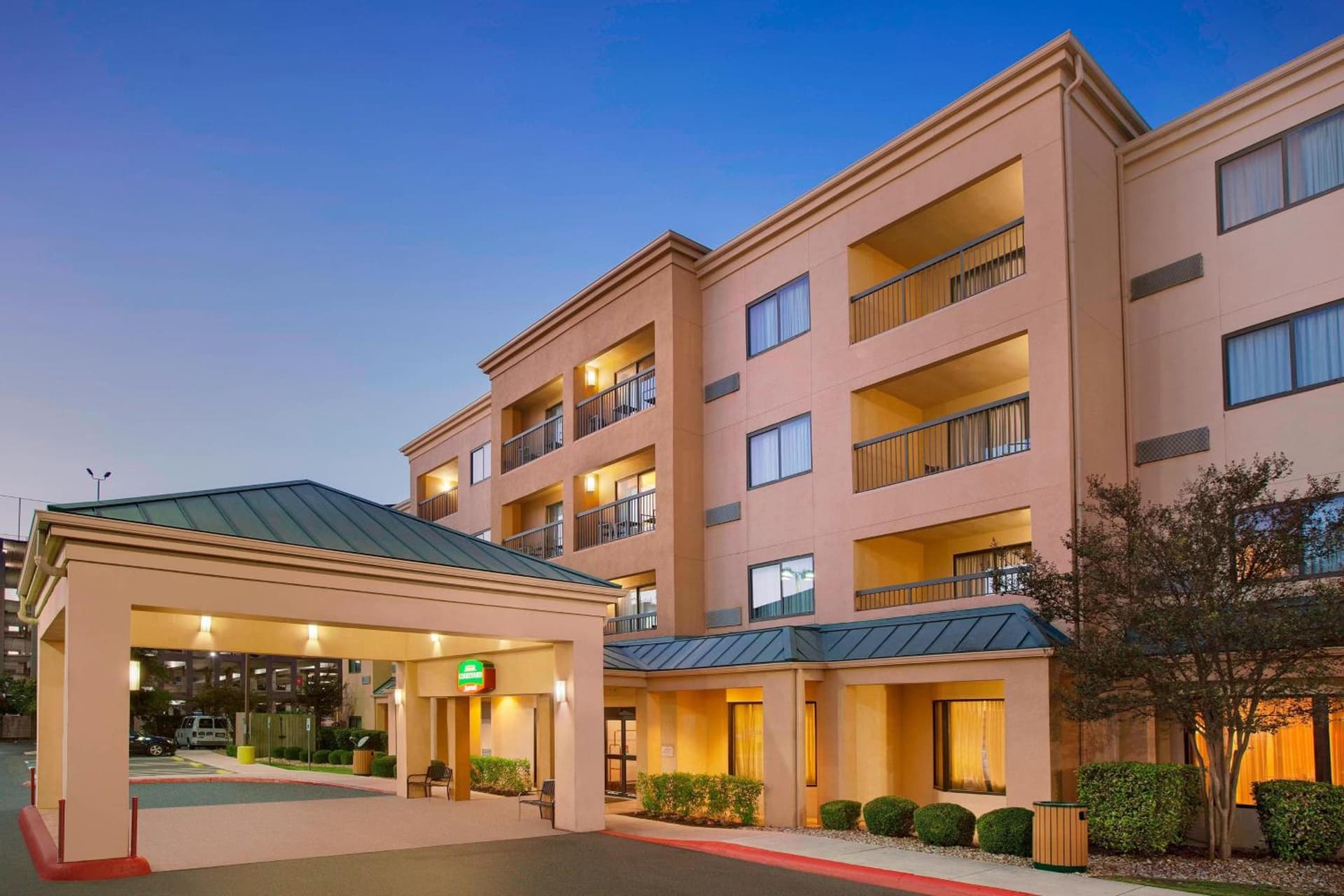 Courtyard by Marriott San Antonio Airport/North Star Mall featured exterior or lobby in San Antonio, TX — similar hotel