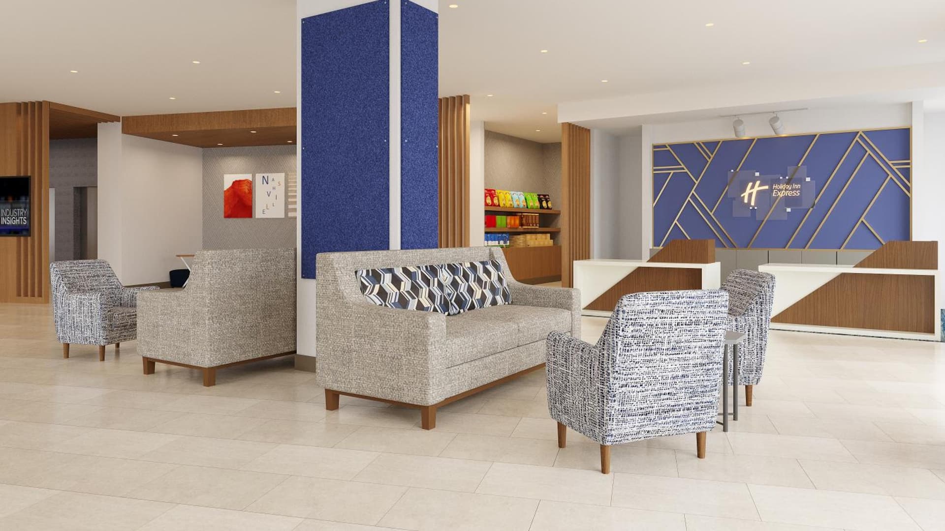 Holiday Inn Express & Suites Nashville West End - Univ Area by IHG property views in Nashville, TN — gallery photo 3