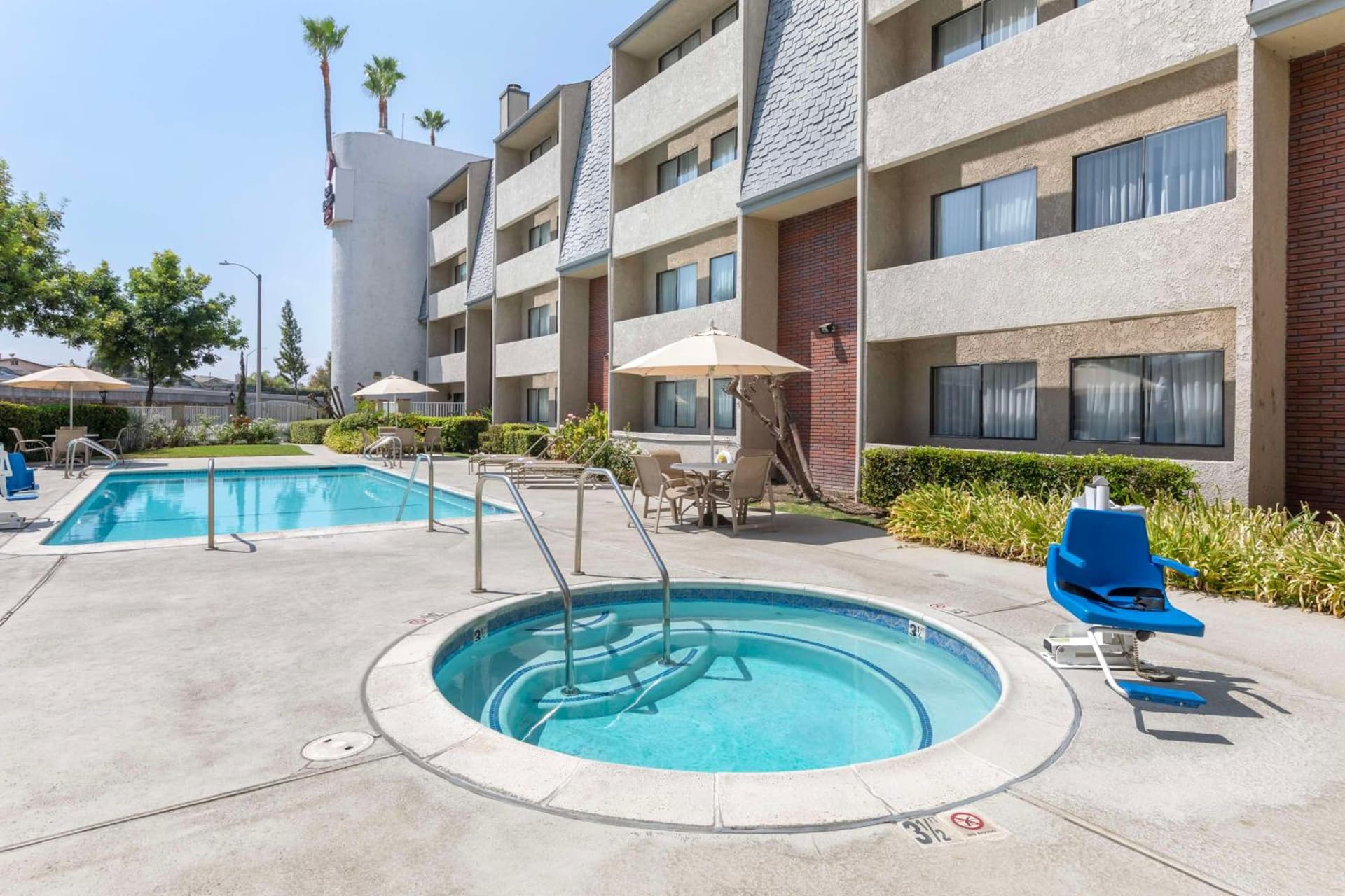 Best Western Plus West Covina Inn property views in West Covina, CA — gallery photo 3