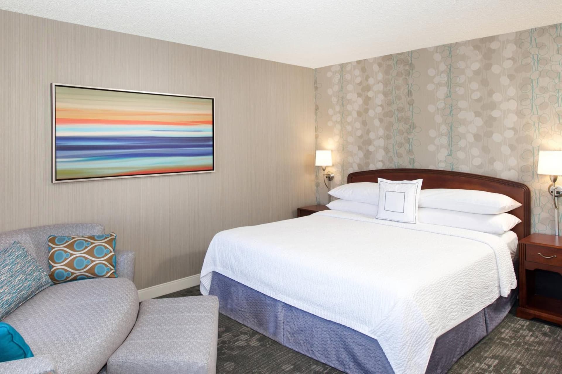 Courtyard by Marriott Oakland Airport property views in Oakland, CA — gallery photo 3