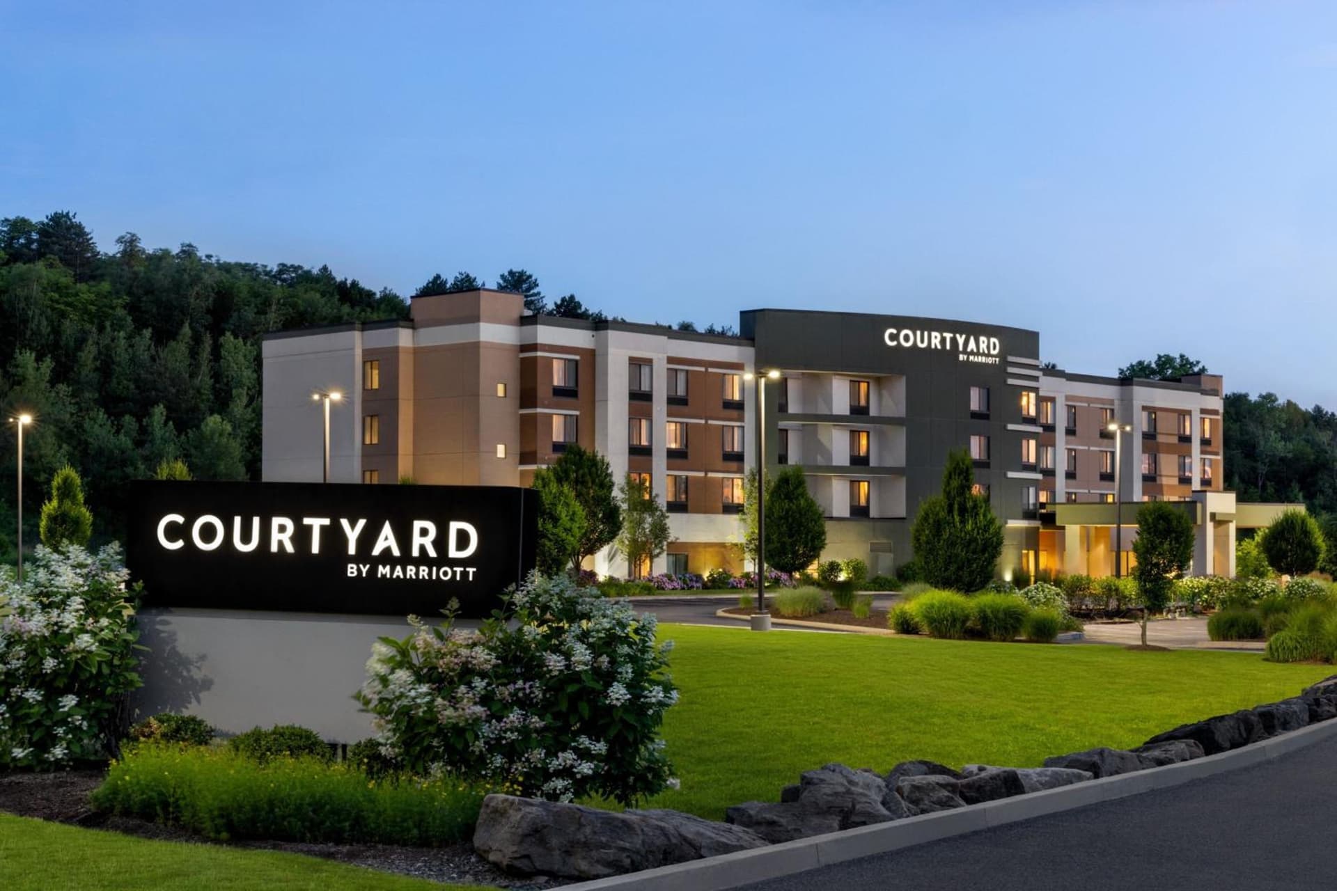 Courtyard by Marriott Wilkes-Barre Arena featured exterior or lobby in Wilkes-Barre, PA — similar hotel
