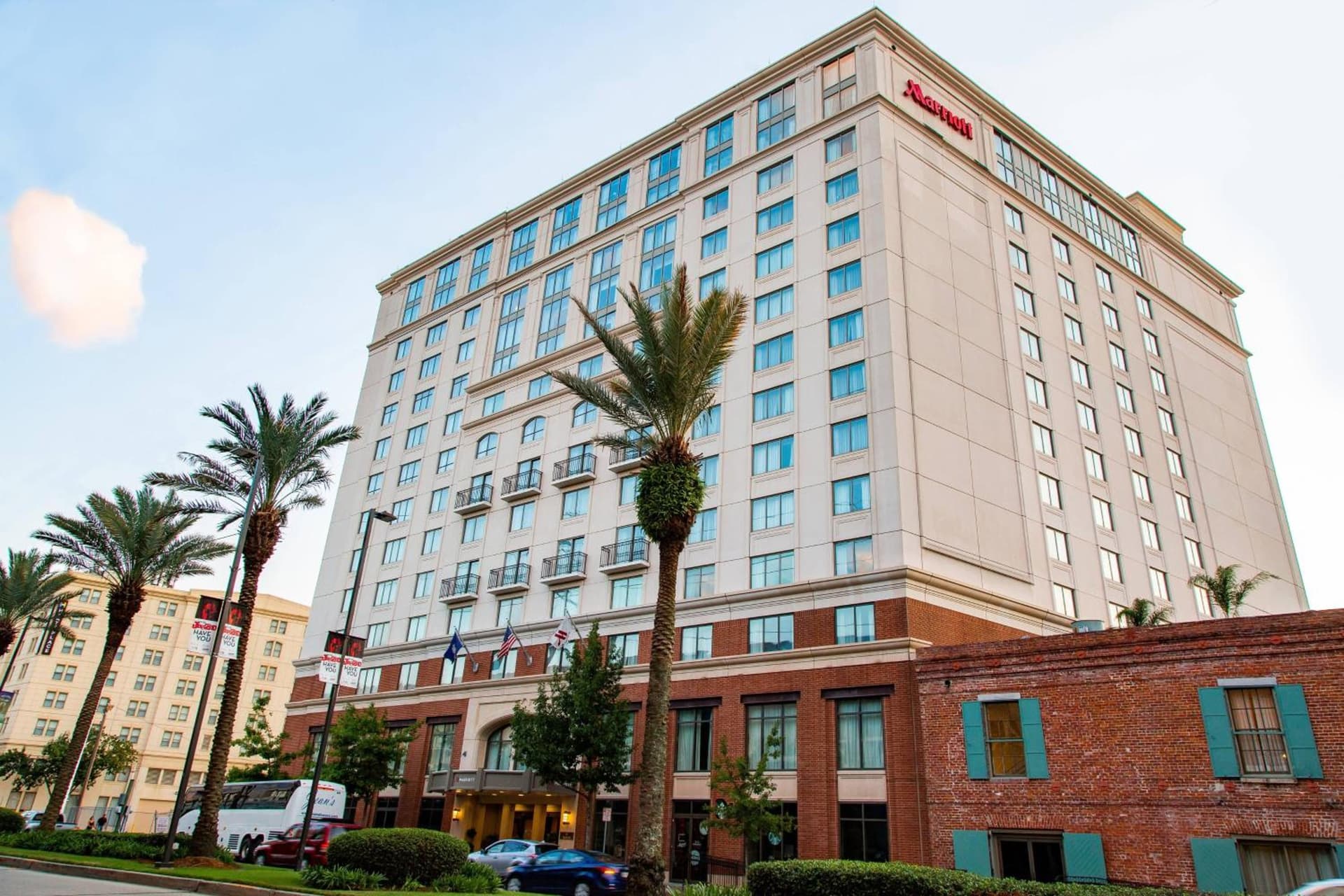 New Orleans Marriott Warehouse Arts District featured exterior or lobby in New Orleans, LA — similar hotel