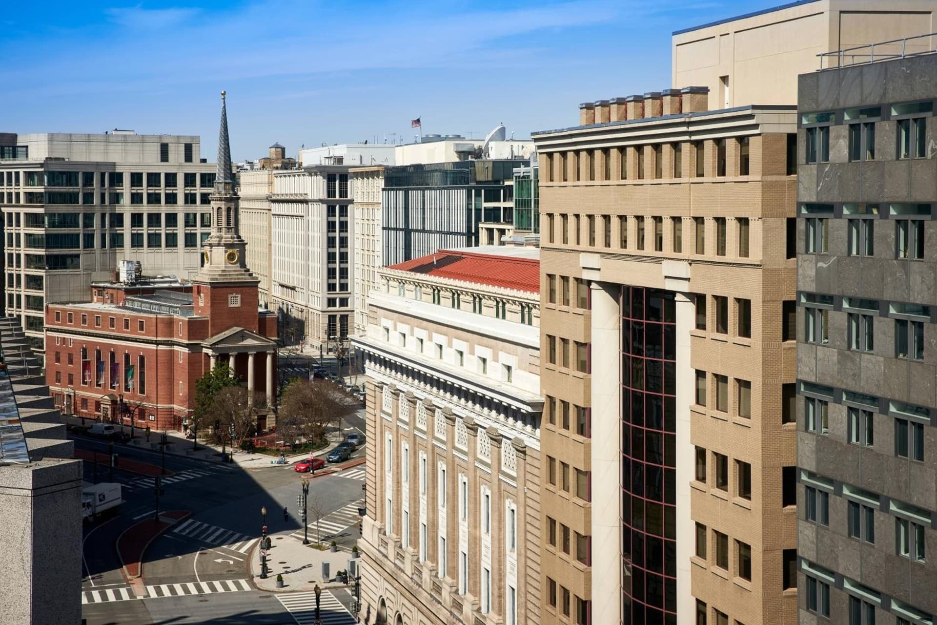 Washington Marriott at Metro Center property views in Washington, DC — gallery photo 3