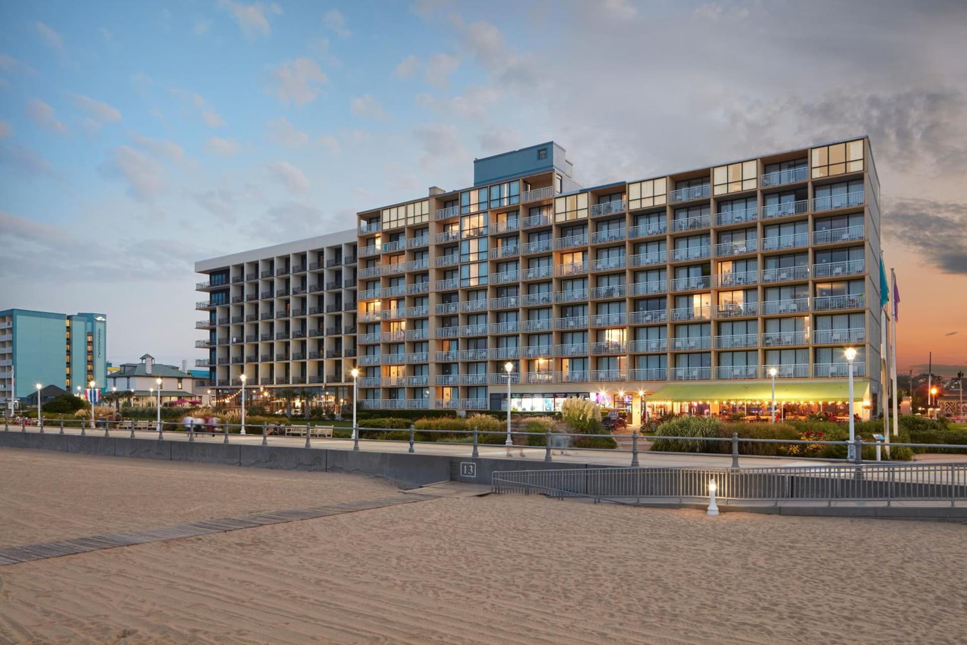 Four Points by Sheraton Virginia Beach Oceanfront featured exterior or lobby in Virginia Beach, VA — similar hotel