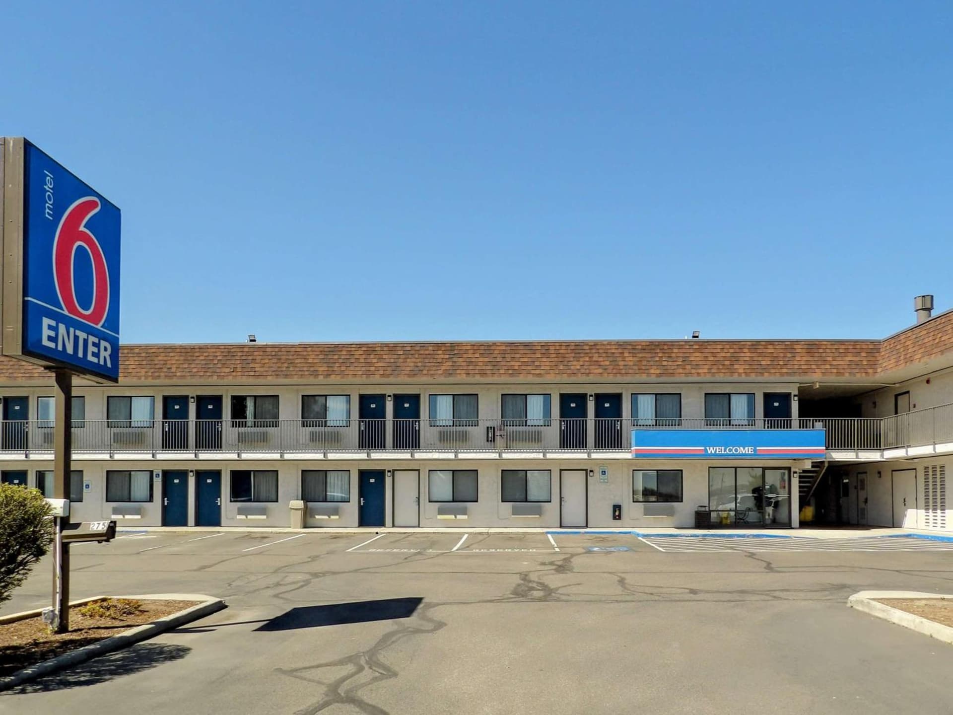 Motel 6 Ontario, OR featured exterior or lobby in Ontario, OR — similar hotel