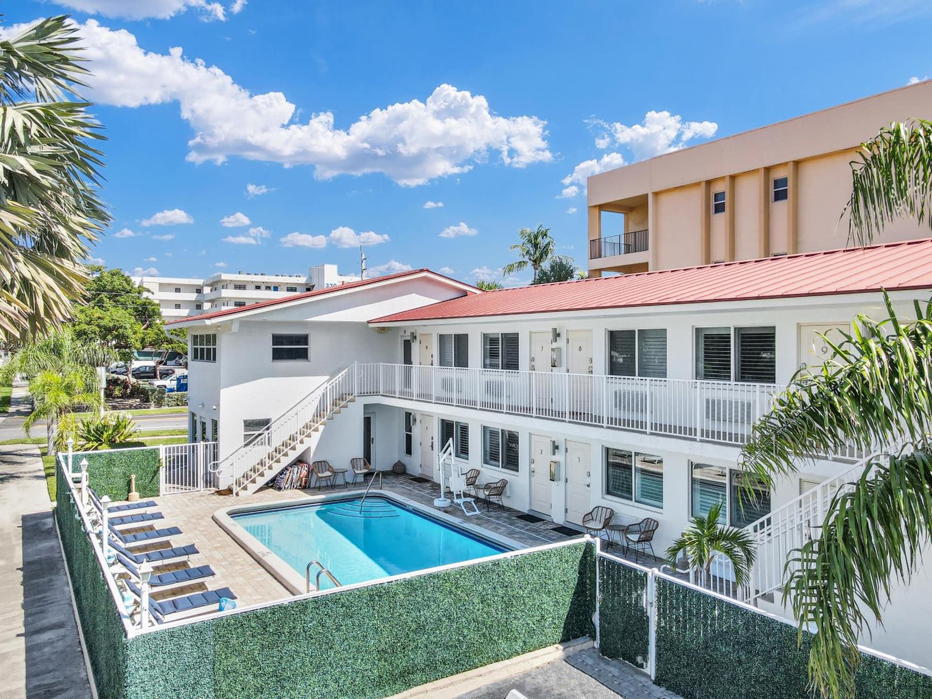 The Shores Hotel property views in Deerfield Beach, FL — gallery photo 3