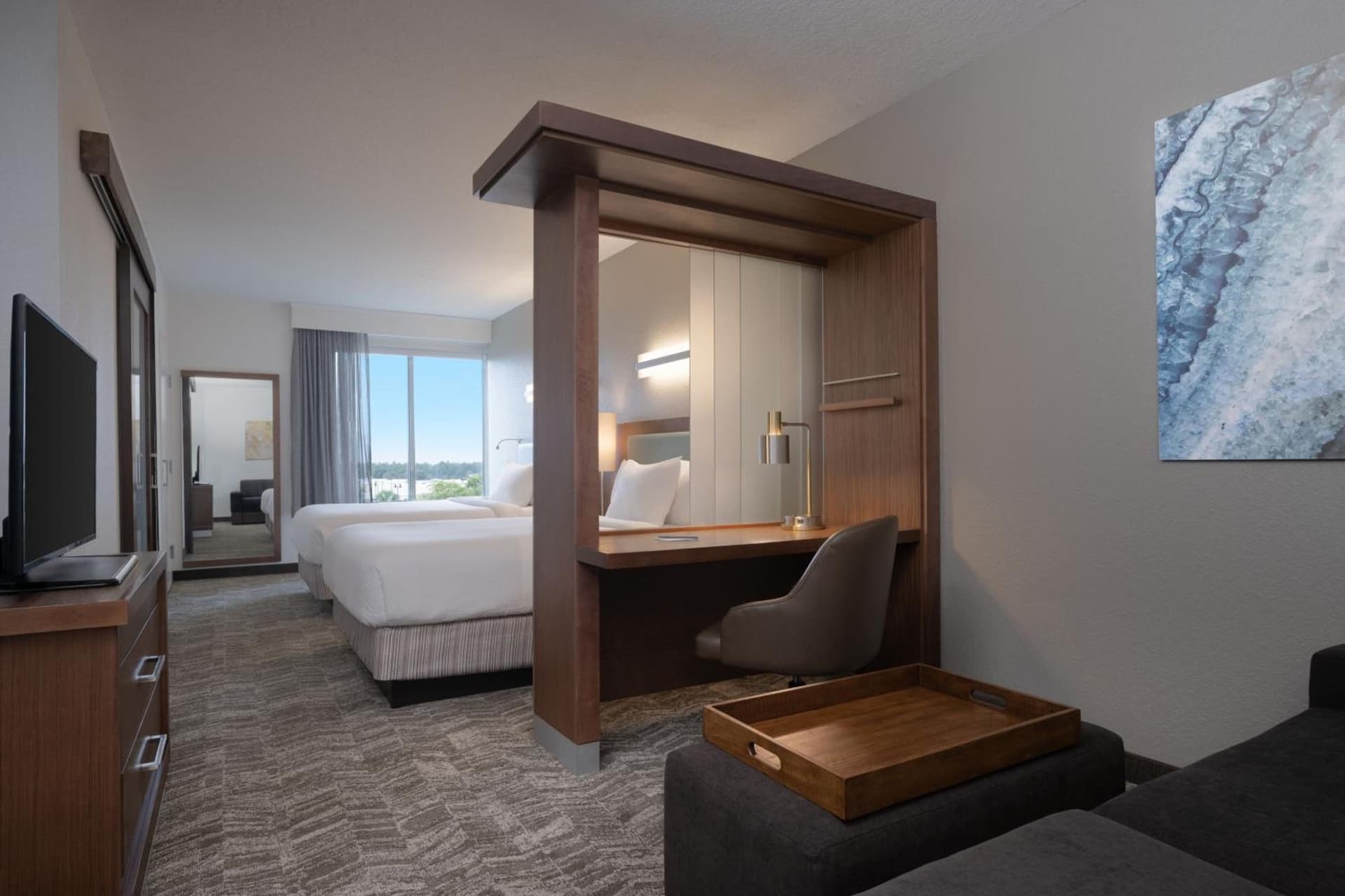SpringHill Suites by Marriott Orlando at FLAMINGO CROSSINGS Town Center-Western Entrance gallery photo in Orlando, FL — image 49