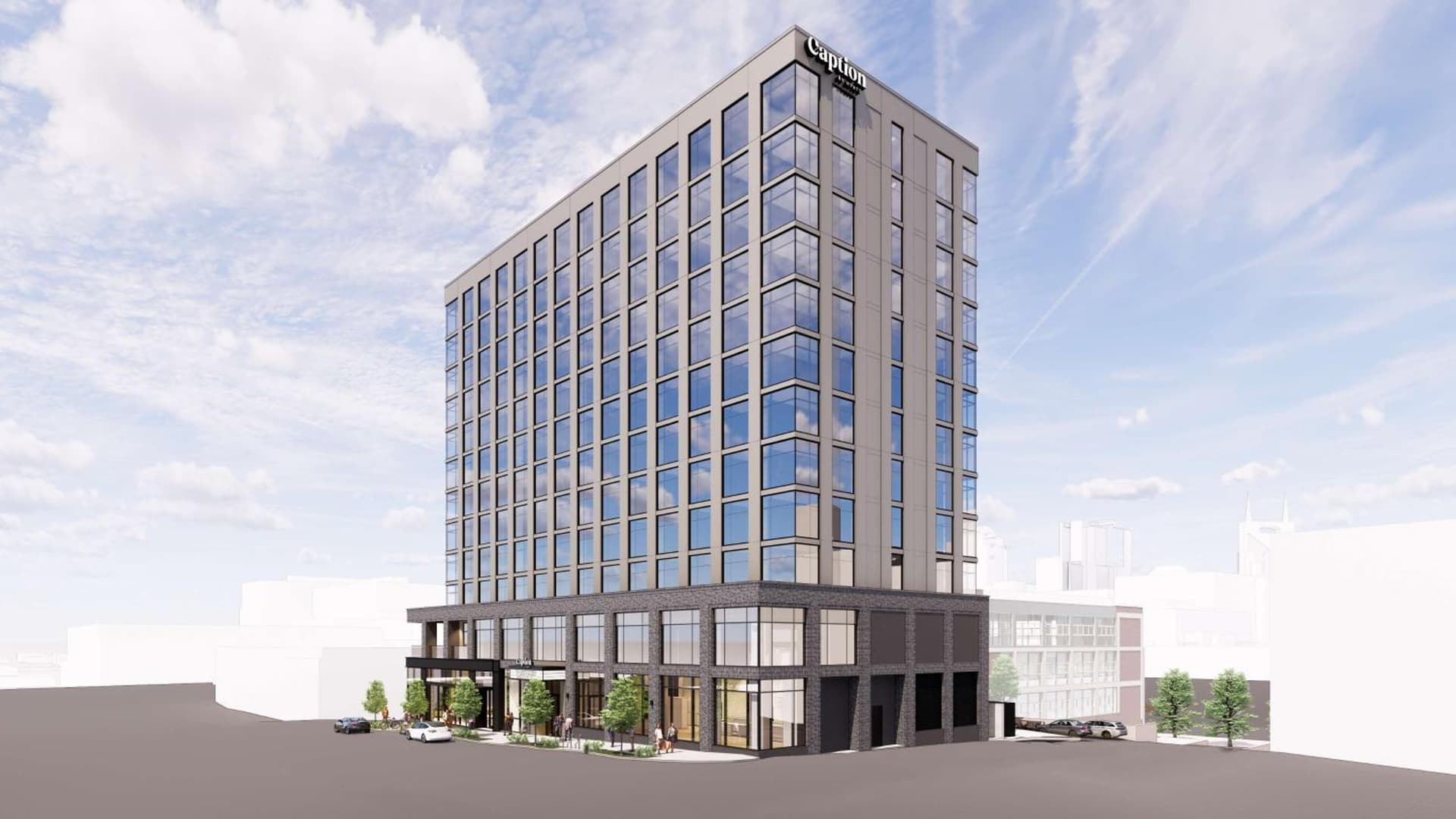 Caption by Hyatt Downtown Nashville property views in Nashville, TN — gallery photo 3