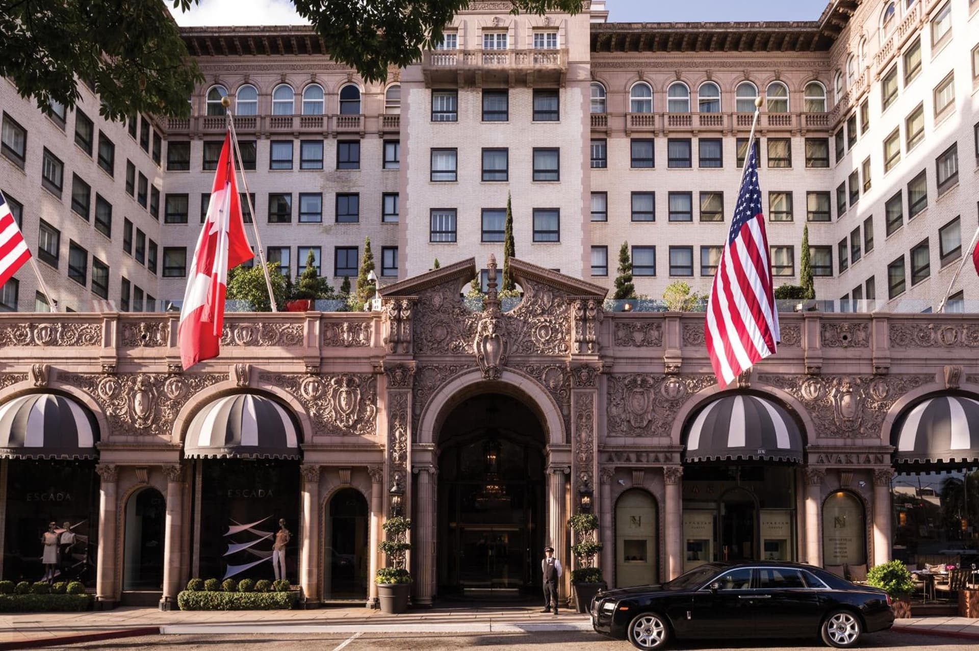 Beverly Wilshire, Beverly Hills, A Four Seasons Hotel exterior or lobby in Los Angeles, CA — main listing photo
