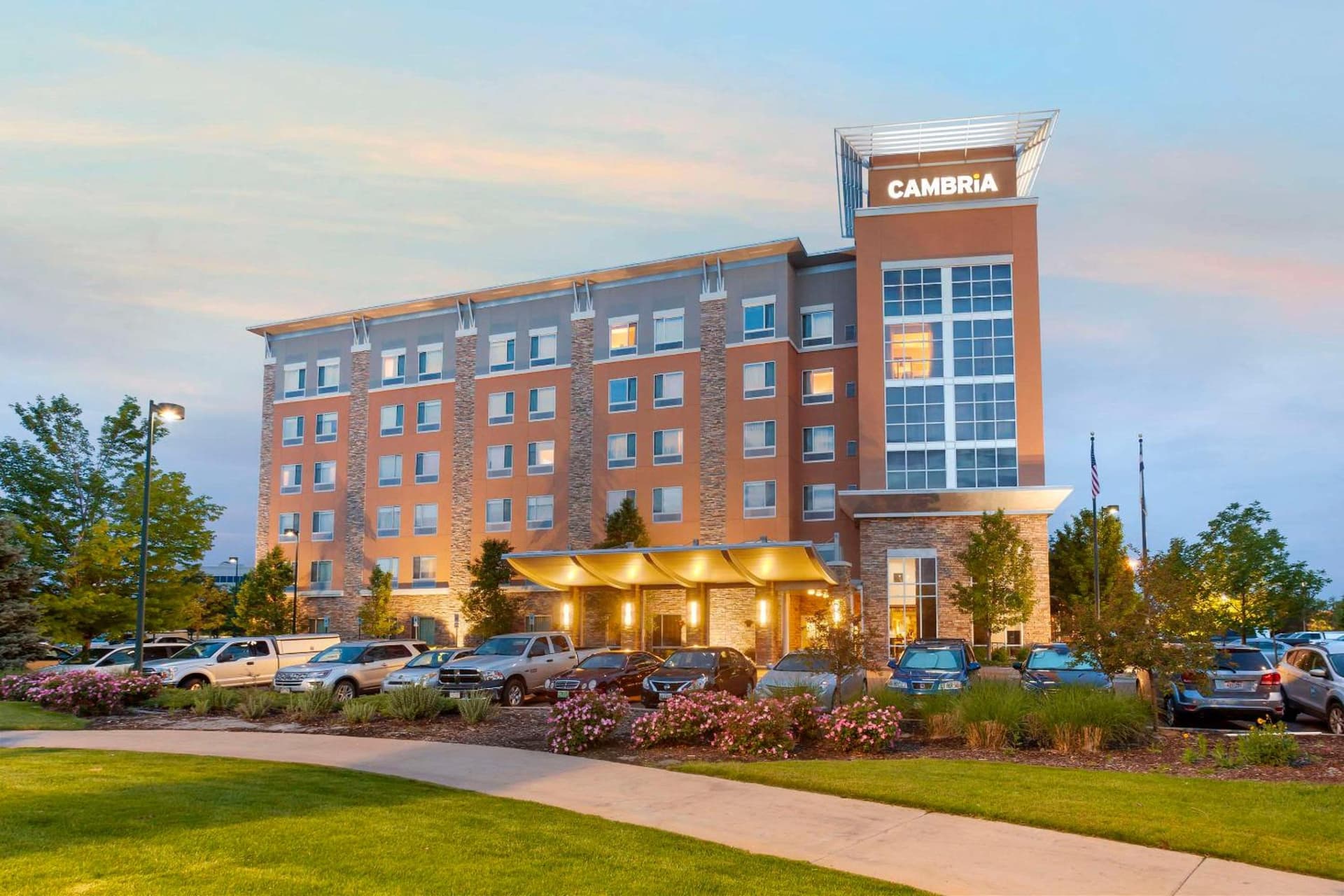 Cambria Hotel Denver International Airport property views in Aurora, CO — gallery photo 3