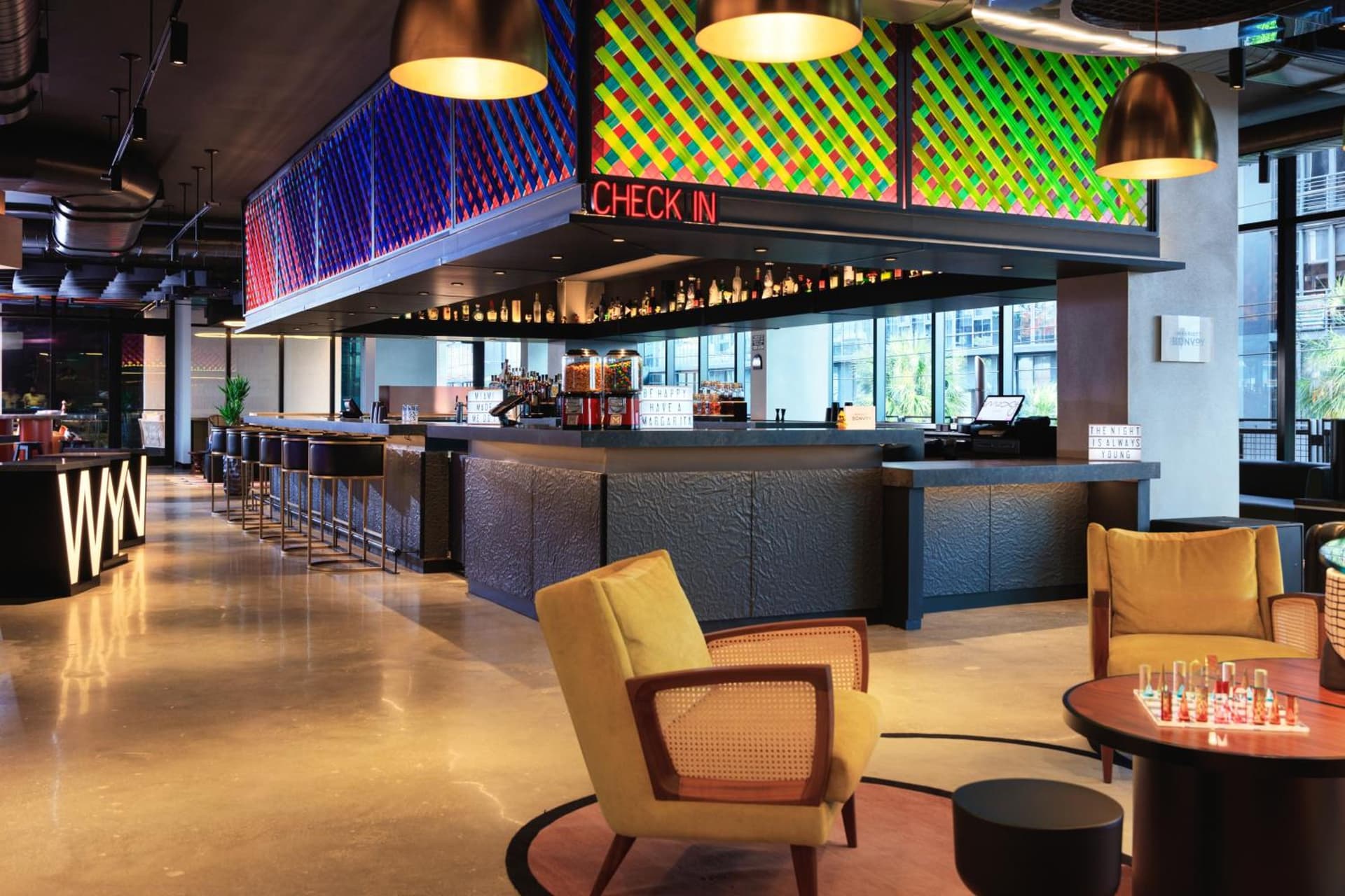 Moxy Miami Wynwood interior in Miami, FL — gallery photo 2