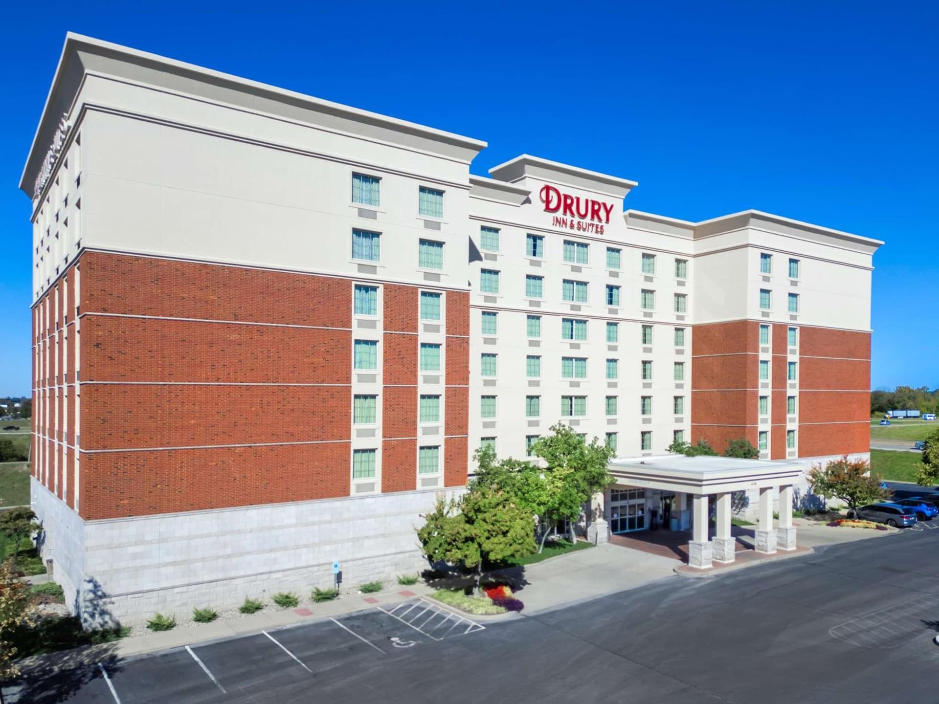 Drury Inn & Suites St. Louis/O'Fallon, IL featured exterior or lobby in O'Fallon, IL — similar hotel
