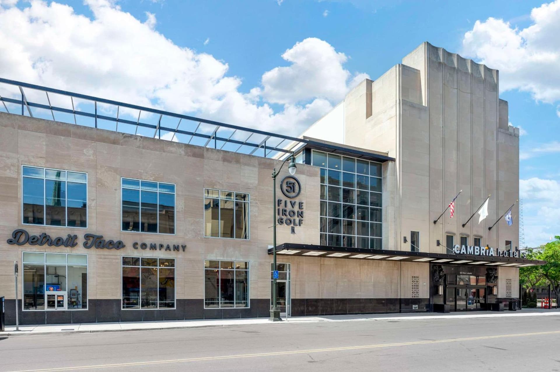 Cambria Hotel Detroit Downtown property views in Detroit, MI — gallery photo 3