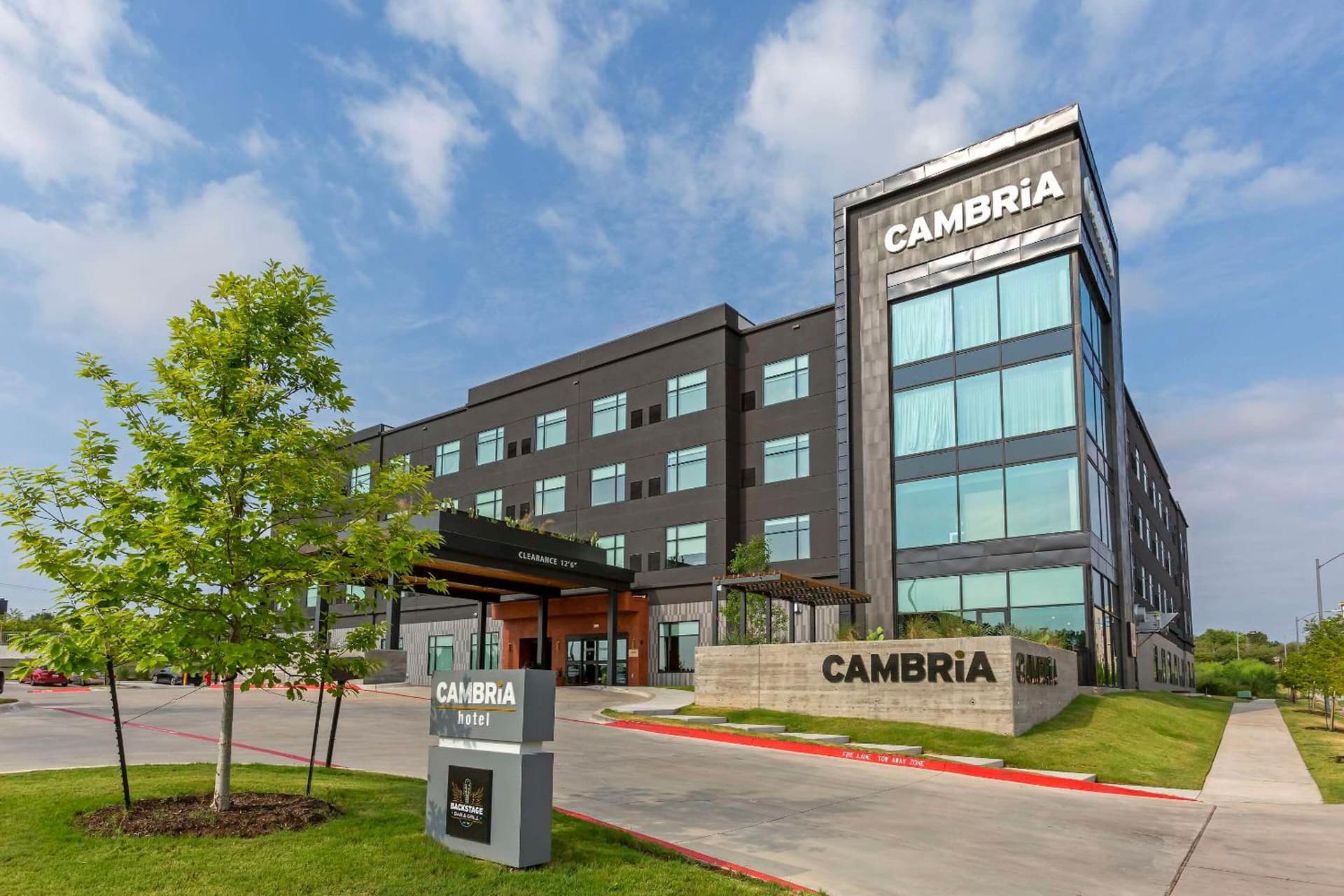 Cambria Hotel Austin Airport exterior or lobby in Austin, TX — main listing photo