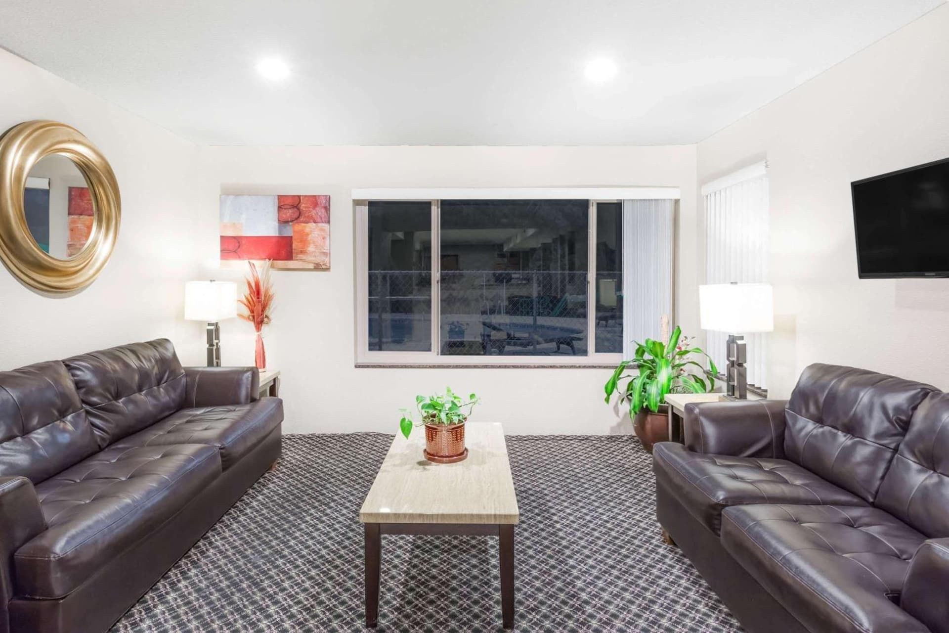Super 8 by Wyndham Redding property views in Redding, CA — gallery photo 3