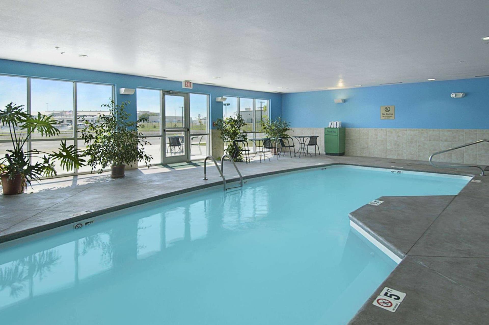 Super 8 by Wyndham Topeka at Forbes Landing property views in Topeka, KS — gallery photo 3