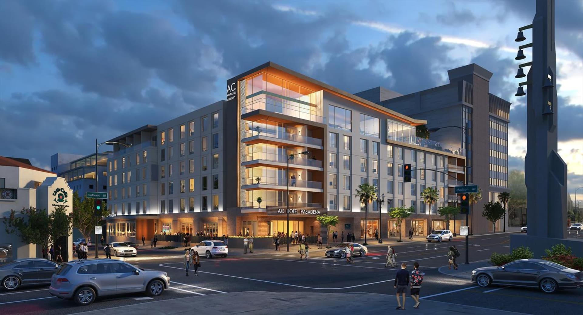 AC Hotel by Marriott Pasadena featured exterior or lobby in Pasadena, CA — similar hotel