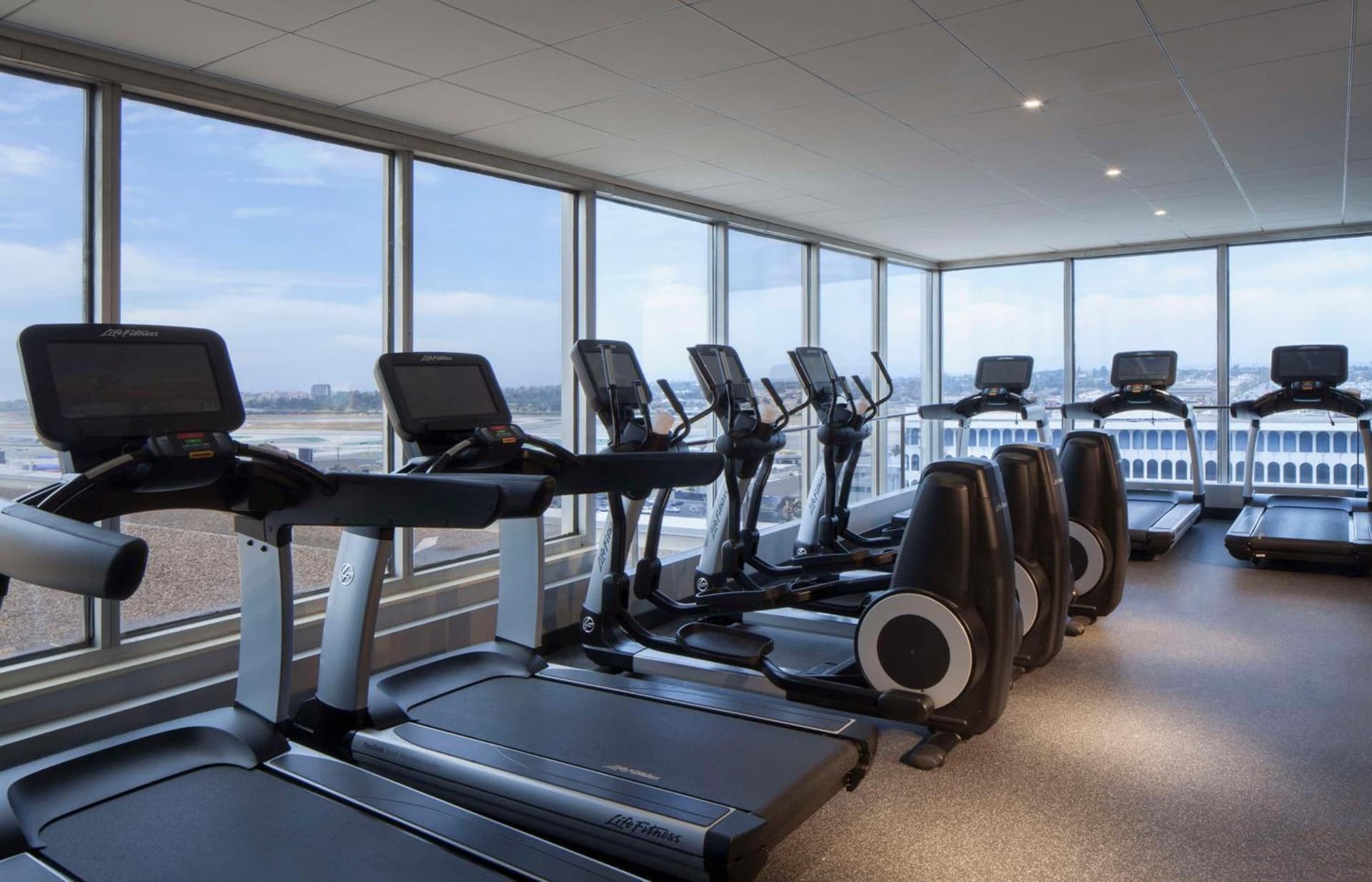 Hyatt Regency Los Angeles International Airport property views in Los Angeles, CA — gallery photo 3