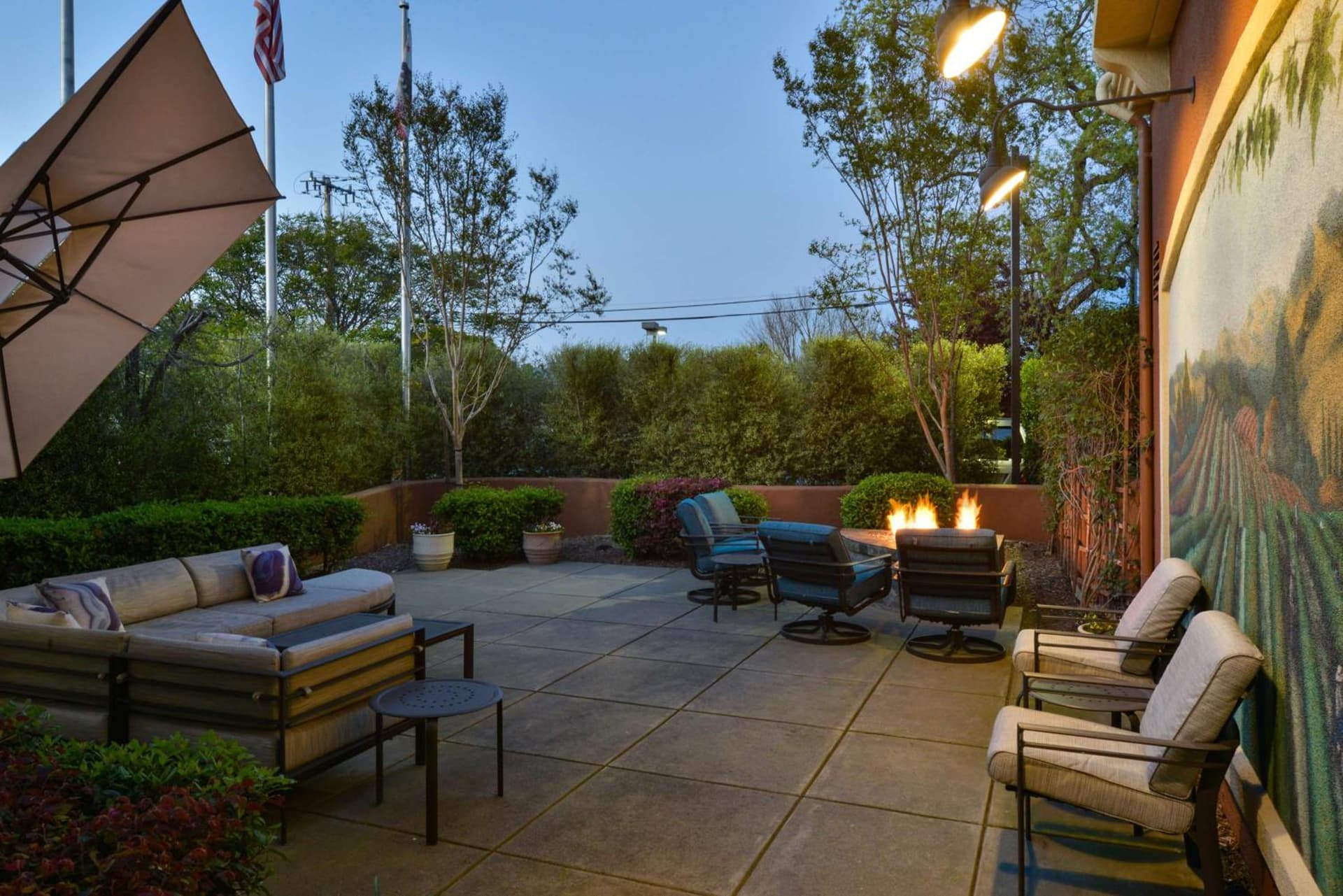 Hilton Garden Inn Napa property views in Napa, CA — gallery photo 3