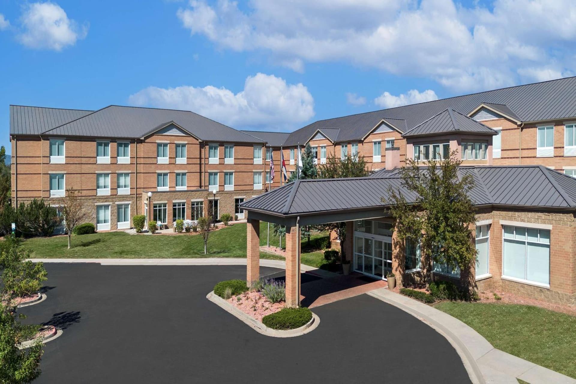 Hilton Garden Inn Colorado Springs North Air Force Academy featured exterior or lobby in Colorado Springs, CO — similar hotel